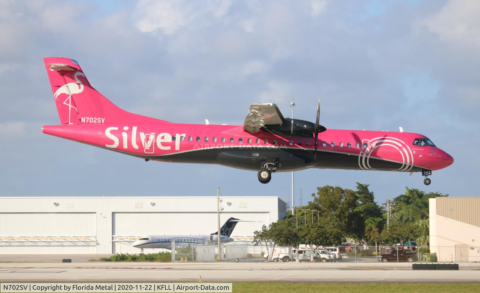 N702SV, 2020 ATR 72-212A C/N 1553, FLL spotting