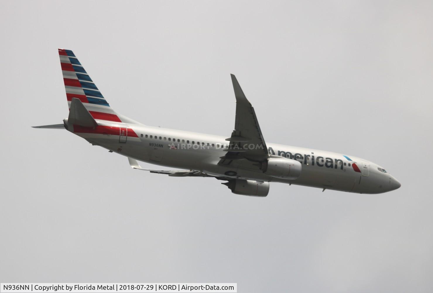 N936NN, 2013 Boeing 737-823 C/N 31176, ORD spotting 2018