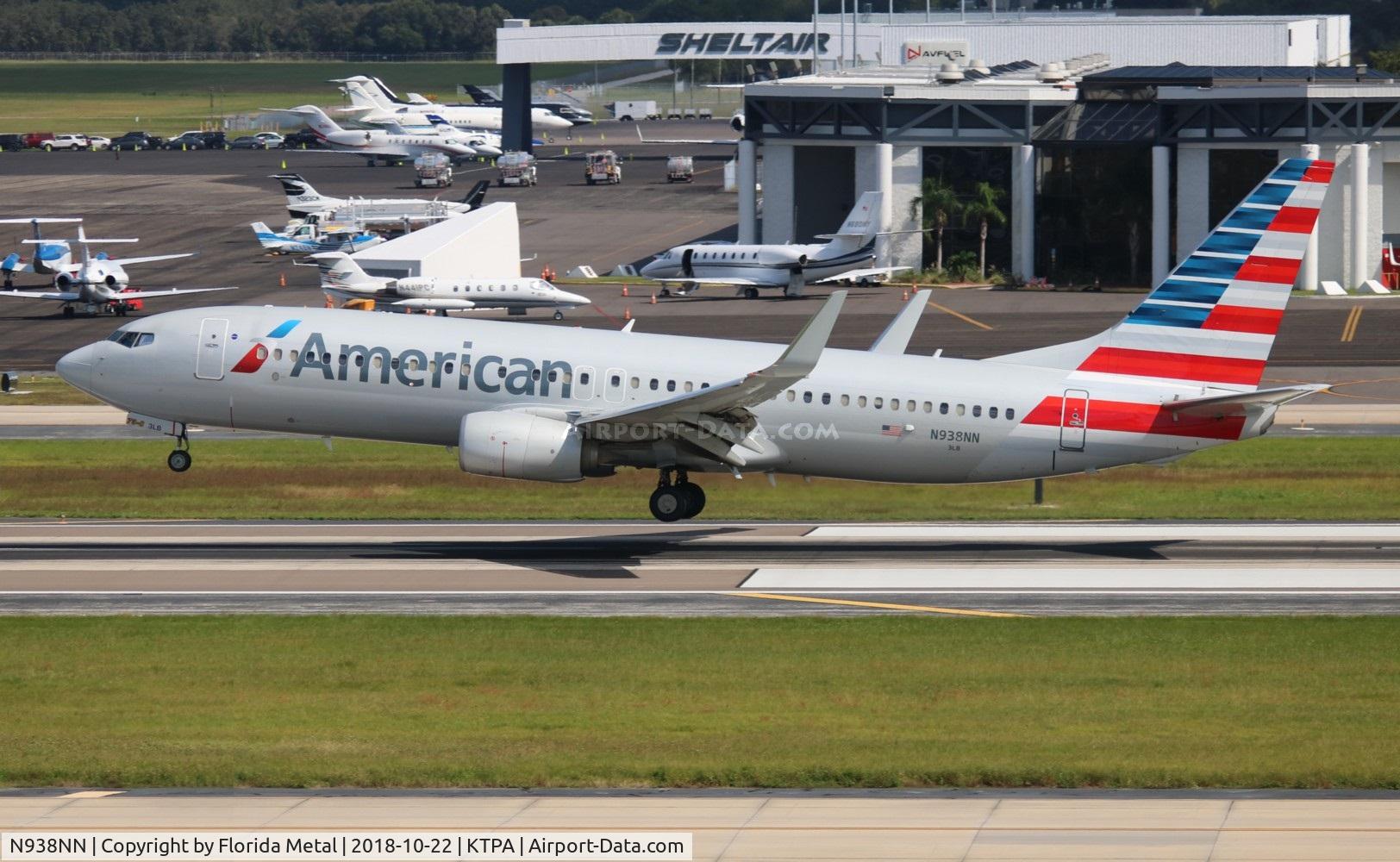 N938NN, 2013 Boeing 737-823 C/N 33490, TPA spotting 2018