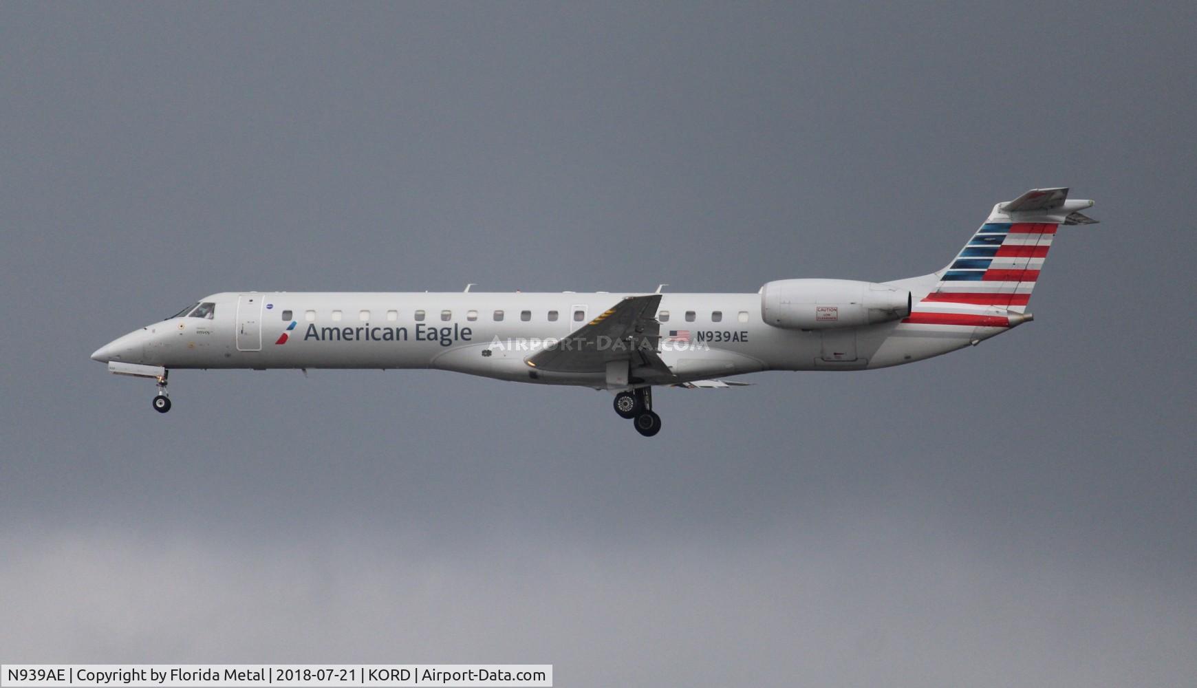 N939AE, 2005 Embraer ERJ-145LR (EMB-145LR) C/N 14500923, ORD spotting 2018