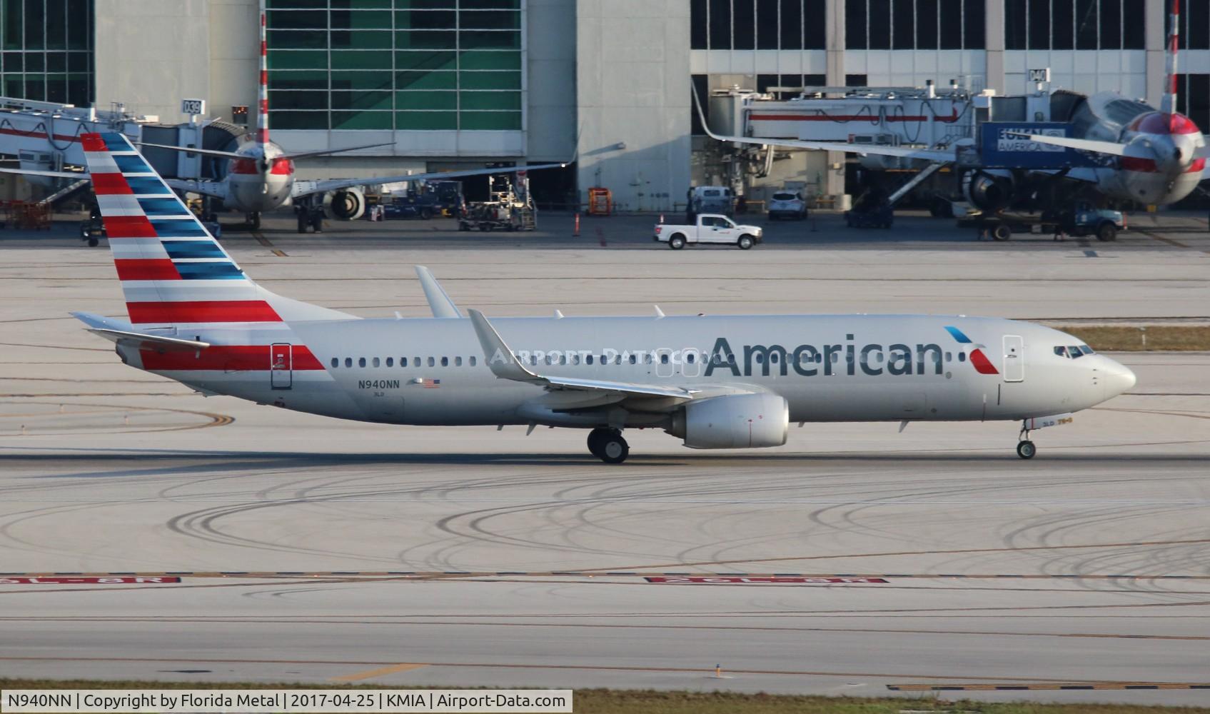 N940NN, 2013 Boeing 737-823 C/N 33323, MIA spotting 2017