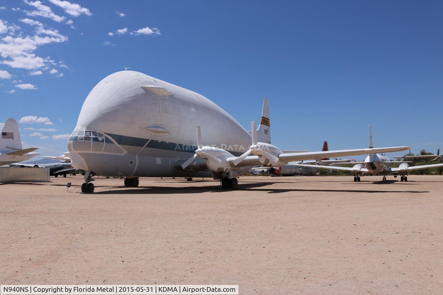 N940NS, 1949 Aero Spacelines 377SG Super Guppy C/N 15938, PIMA Super Guppy