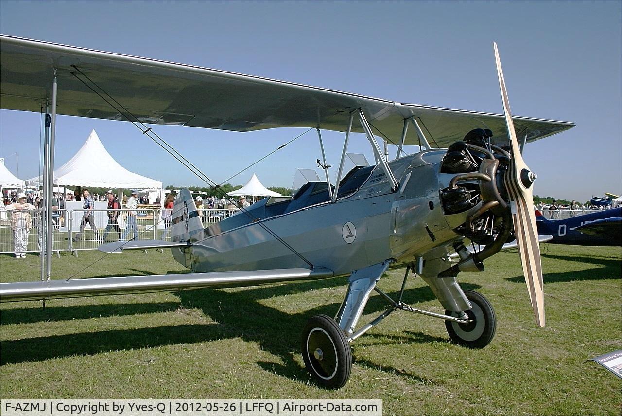 F-AZMJ, 1940 Focke-Wulf Fw-44J Stieglitz C/N 2782, Focke Wulf FW 44J Stieglitz, Static display, La Ferté Alais Airfield (LFFQ) Air Show 2012