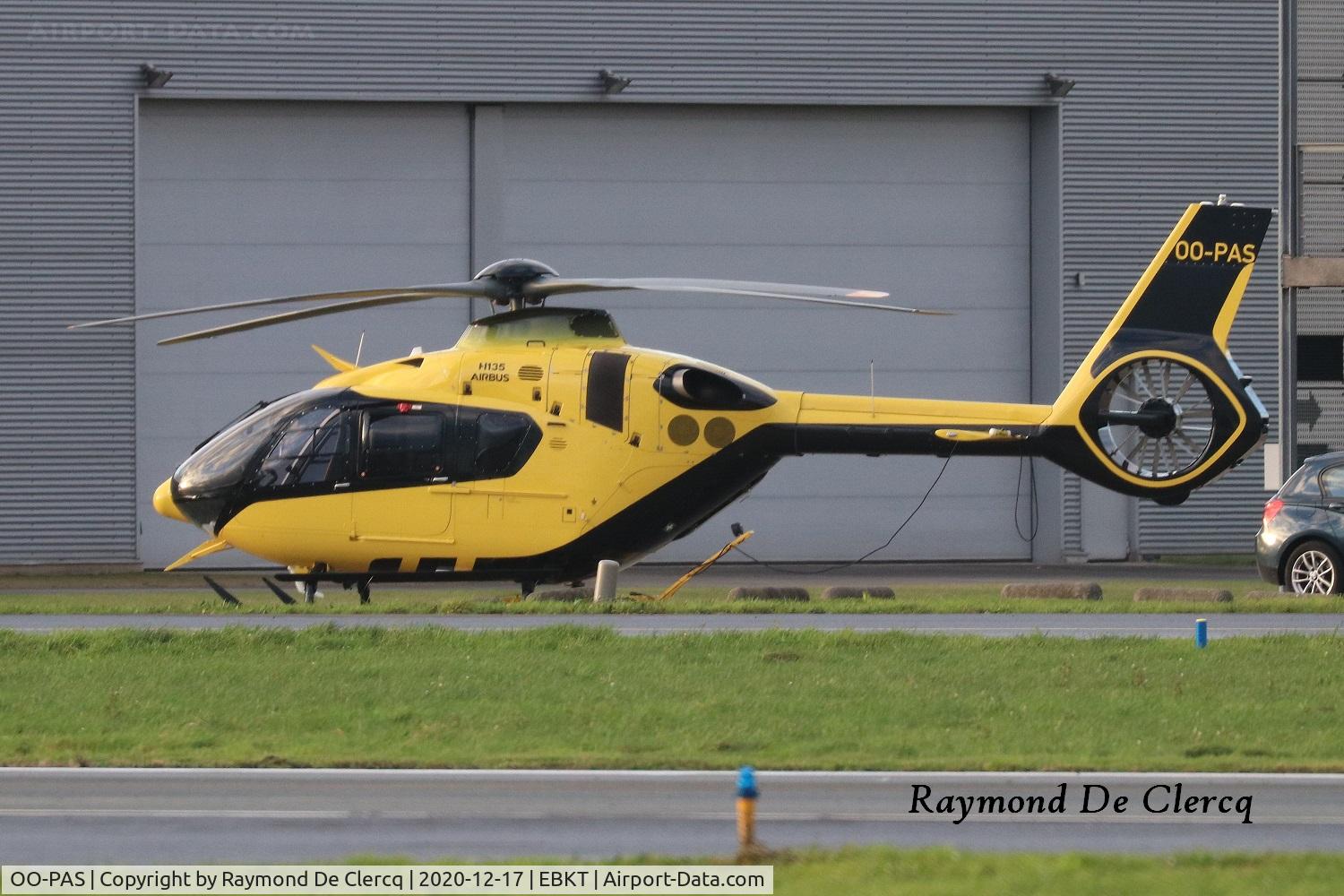 OO-PAS, 2019 Airbus Helicopters EC-135P-3 C/N 2108, At Wevelgem.