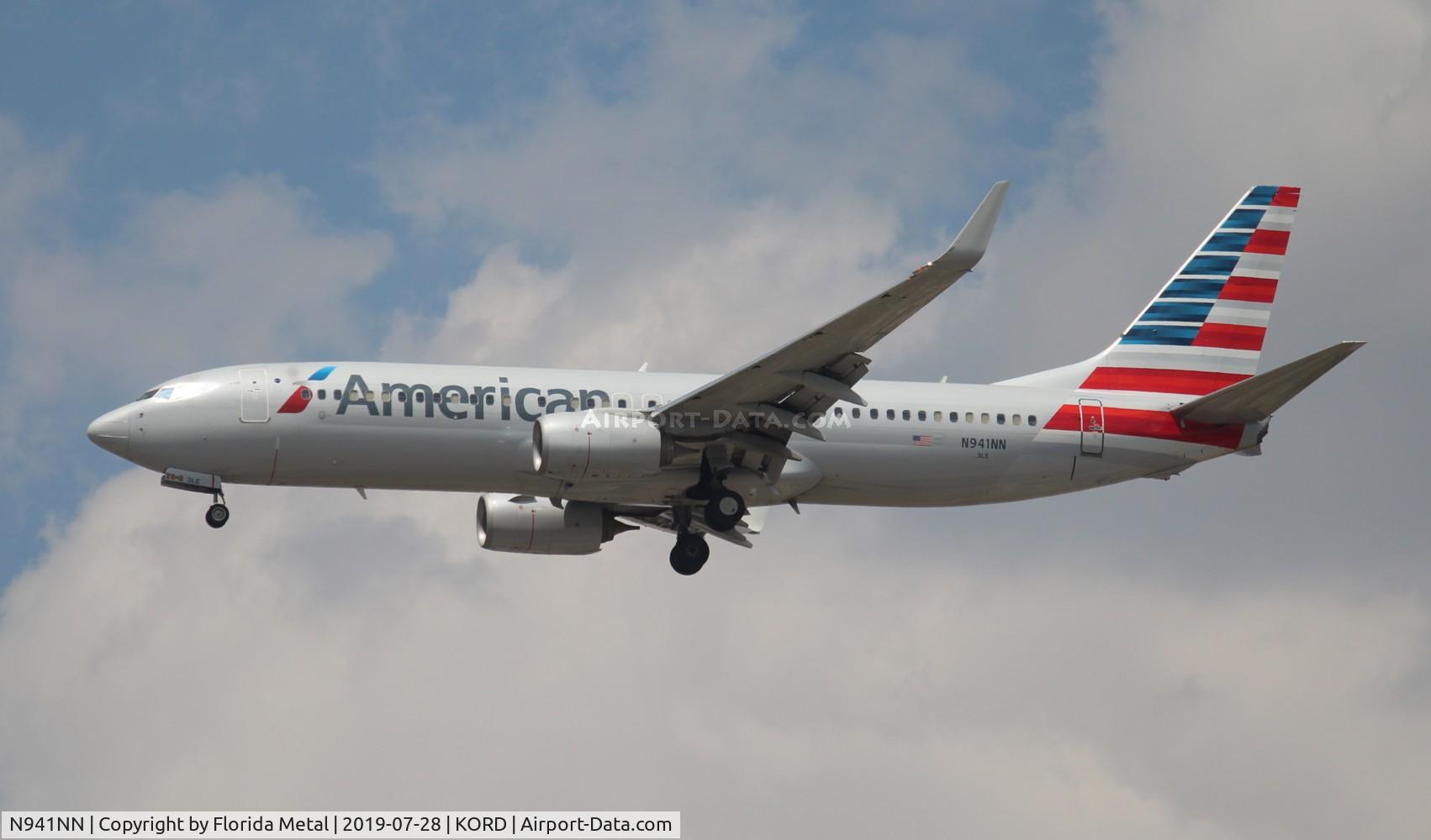 N941NN, 2013 Boeing 737-823 C/N 33232, ORD spotting 2019