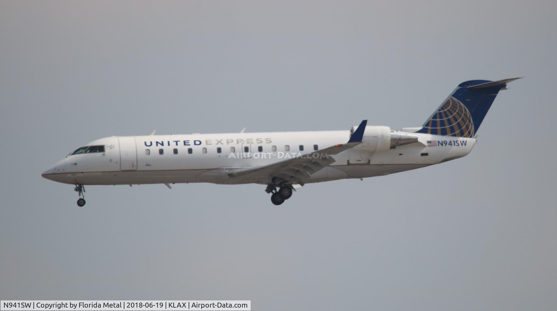 N941SW, 2003 Bombardier CRJ-200LR (CL-600-2B19) C/N 7750, LAX spotting 2018