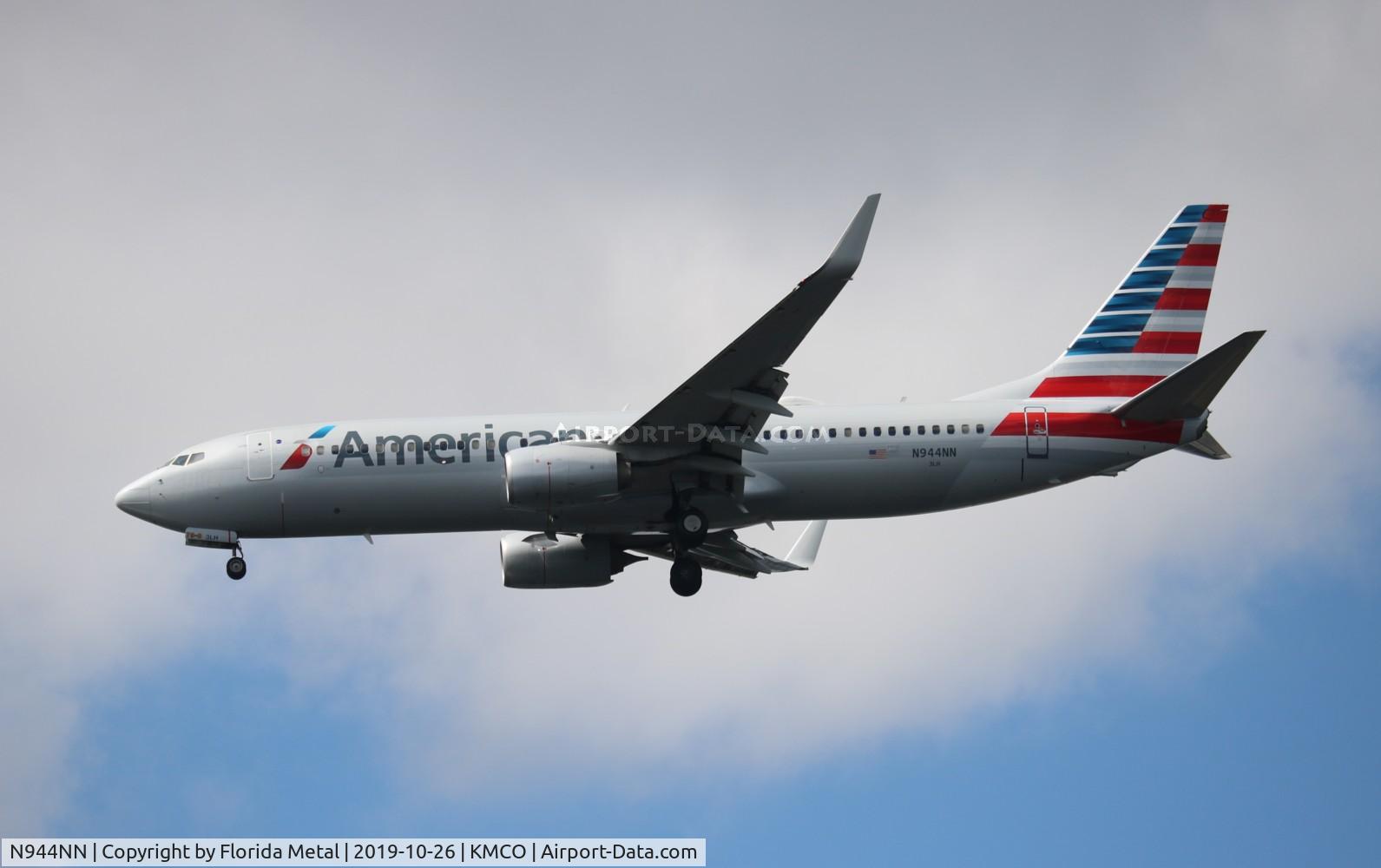 N944NN, 2013 Boeing 737-823 C/N 31185, MCO spotting 2019