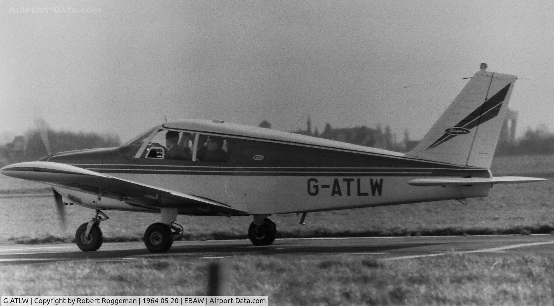 G-ATLW, 1965 Piper PA-28-180 Cherokee C/N 28-2877, VISIT.