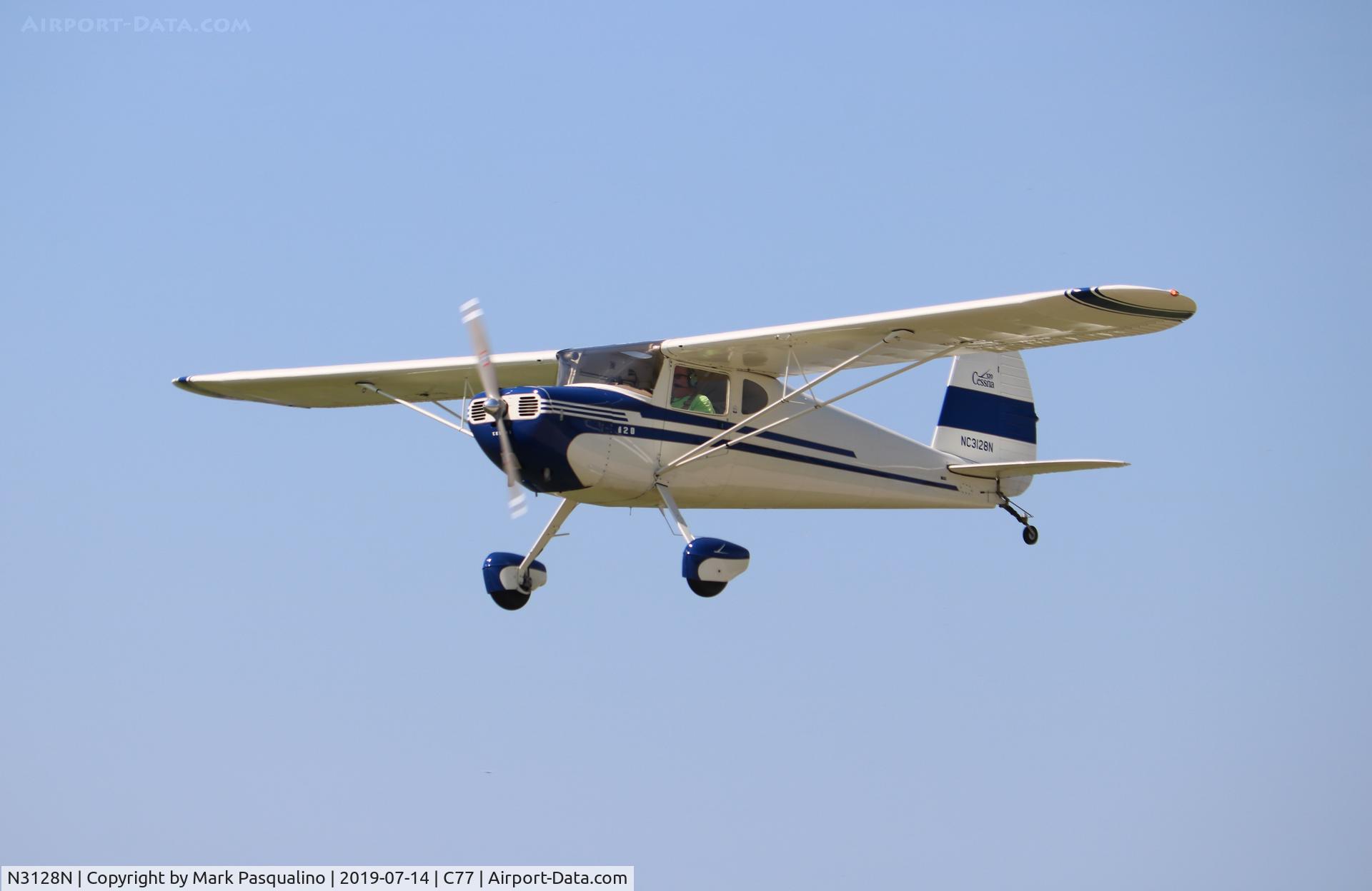 N3128N, 1947 Cessna 120 C/N 13386, Cessna 120
