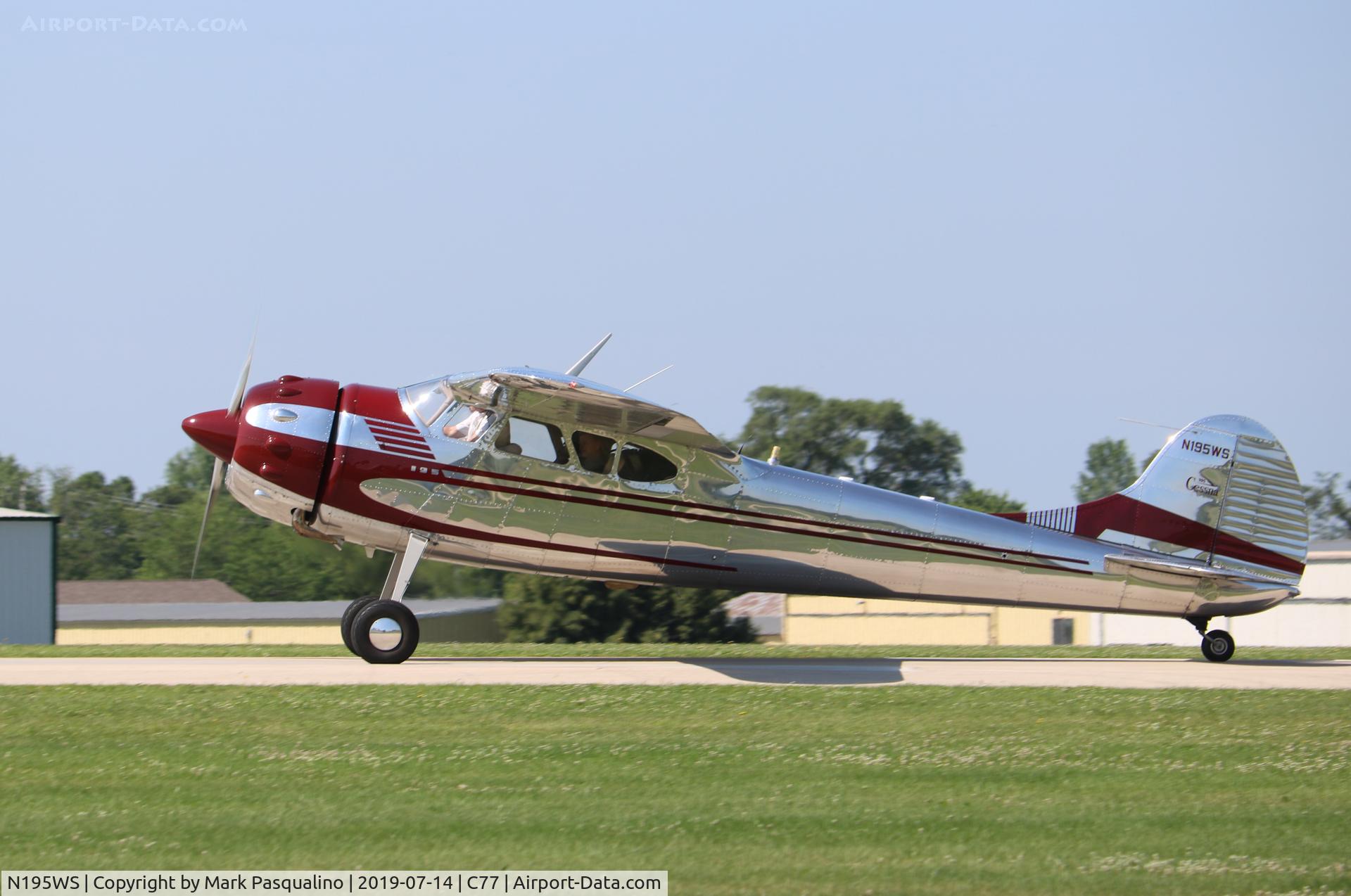 N195WS, 1952 Cessna 195B Businessliner C/N 7908, Cessna 195B