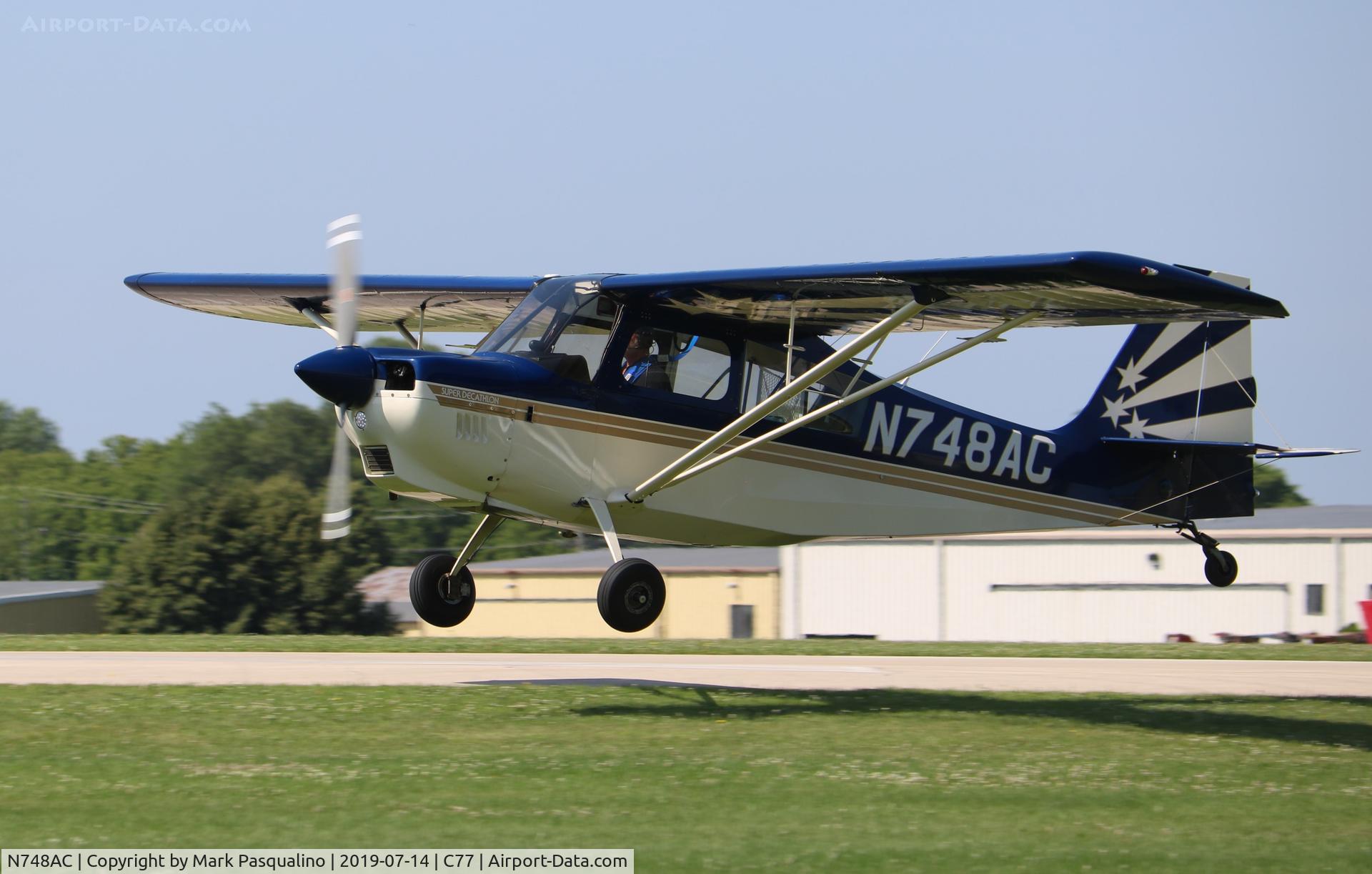 N748AC, 1999 American Champion 8KCAB Super Decathlon C/N 847-99, American Champion 8KCAB