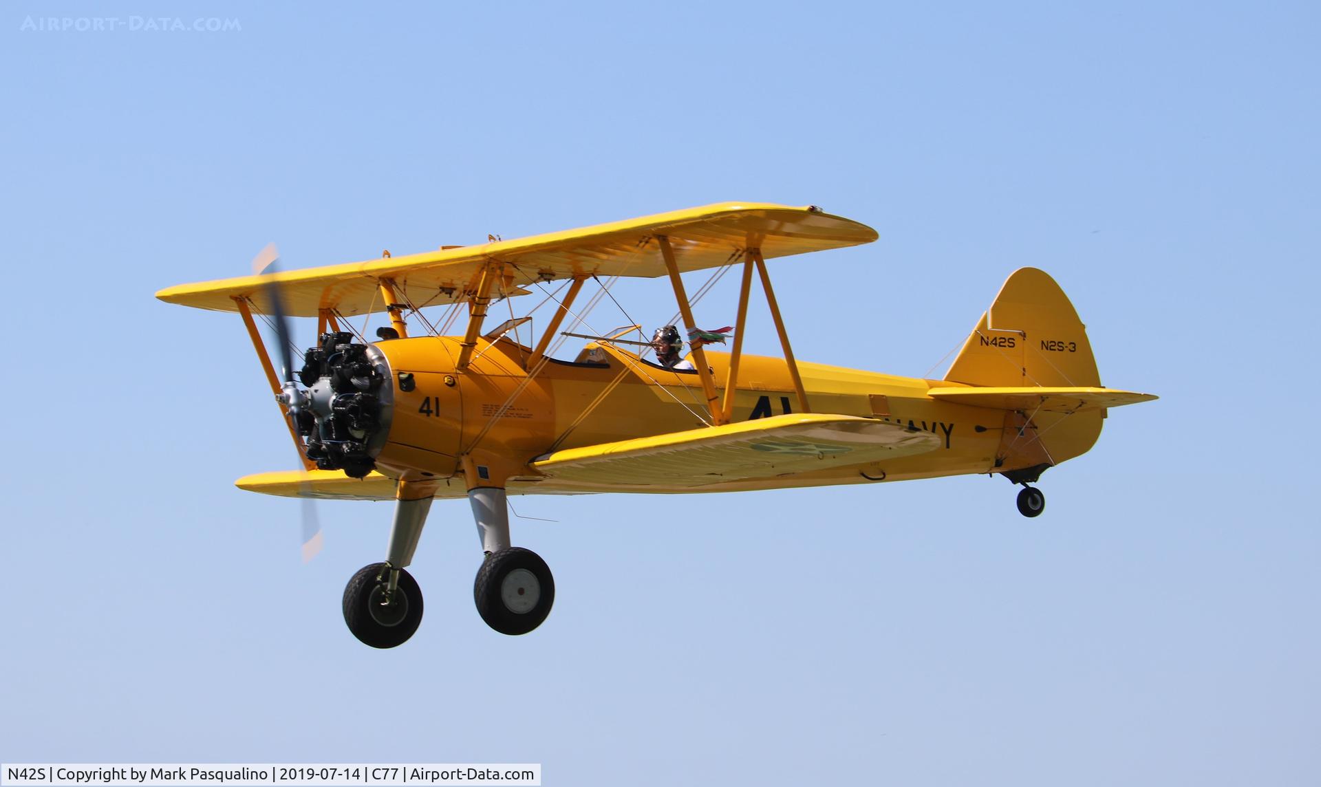 N42S, 1941 Boeing B75N1 C/N 75-1261, Stearman