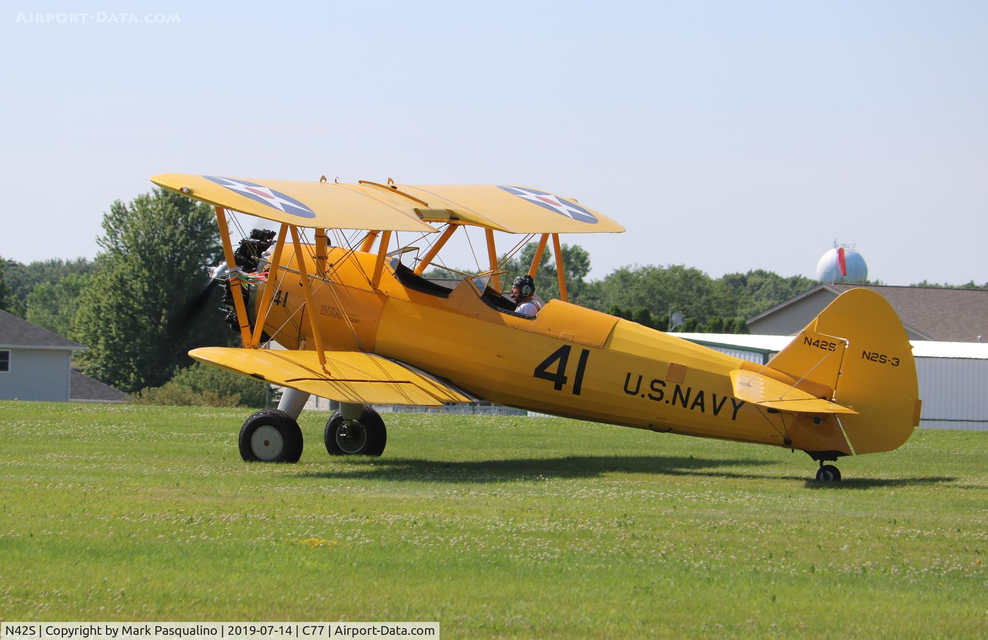 N42S, 1941 Boeing B75N1 C/N 75-1261, Stearman