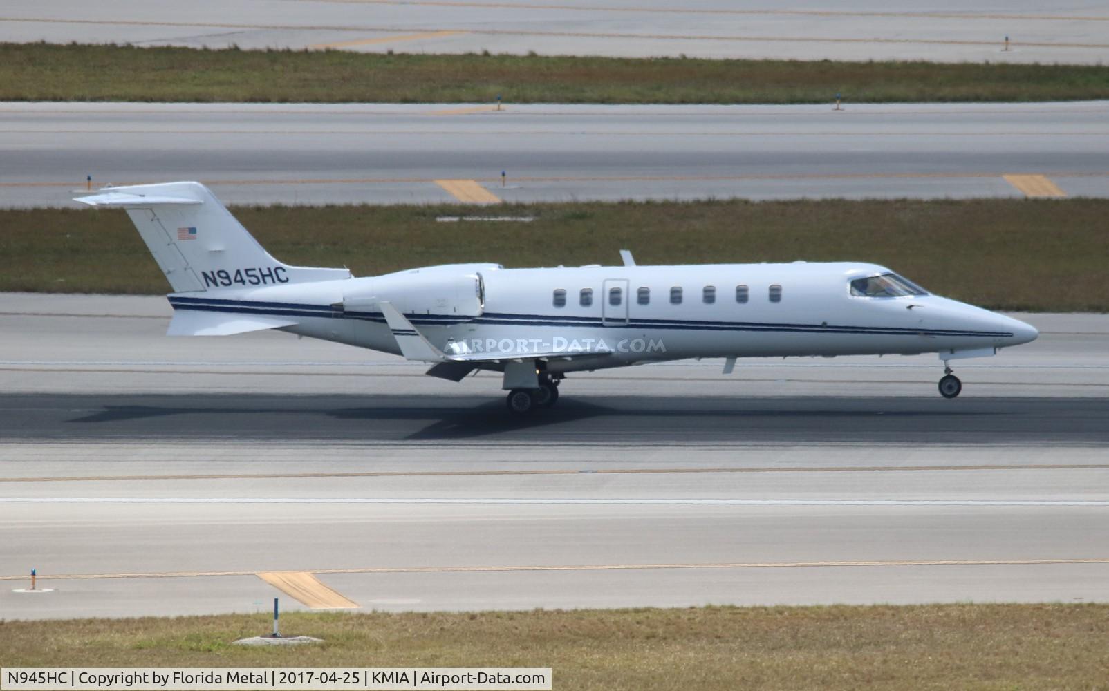 N945HC, 2000 Learjet 45 C/N 109, MIA spotting 2017