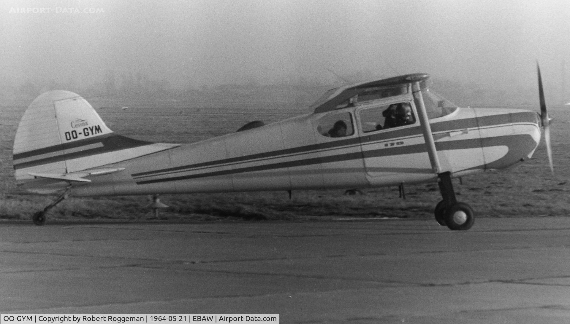 OO-GYM, 1952 Cessna 170B C/N 25509, VISIT.
