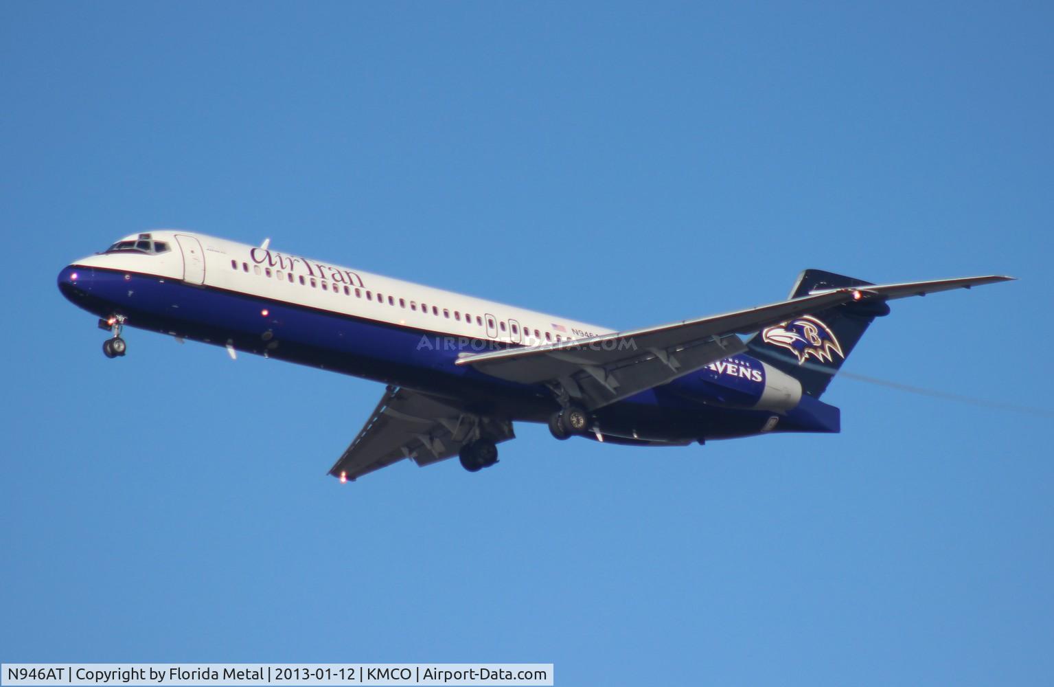 N946AT, 1999 Boeing 717-200 C/N 55009, MCO spotting 2013
