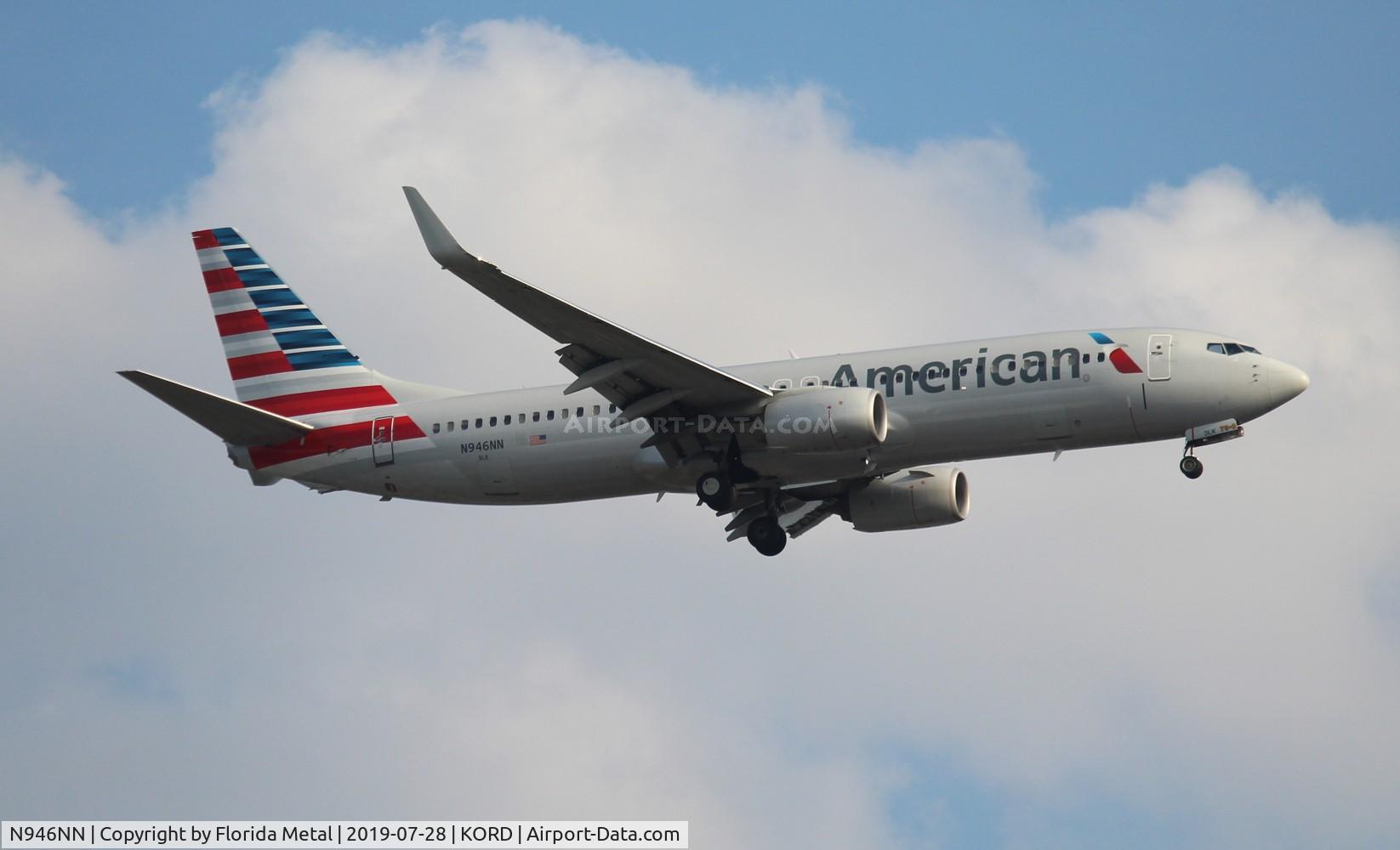N946NN, 2014 Boeing 737-823 C/N 33234, ORD spotting 2019