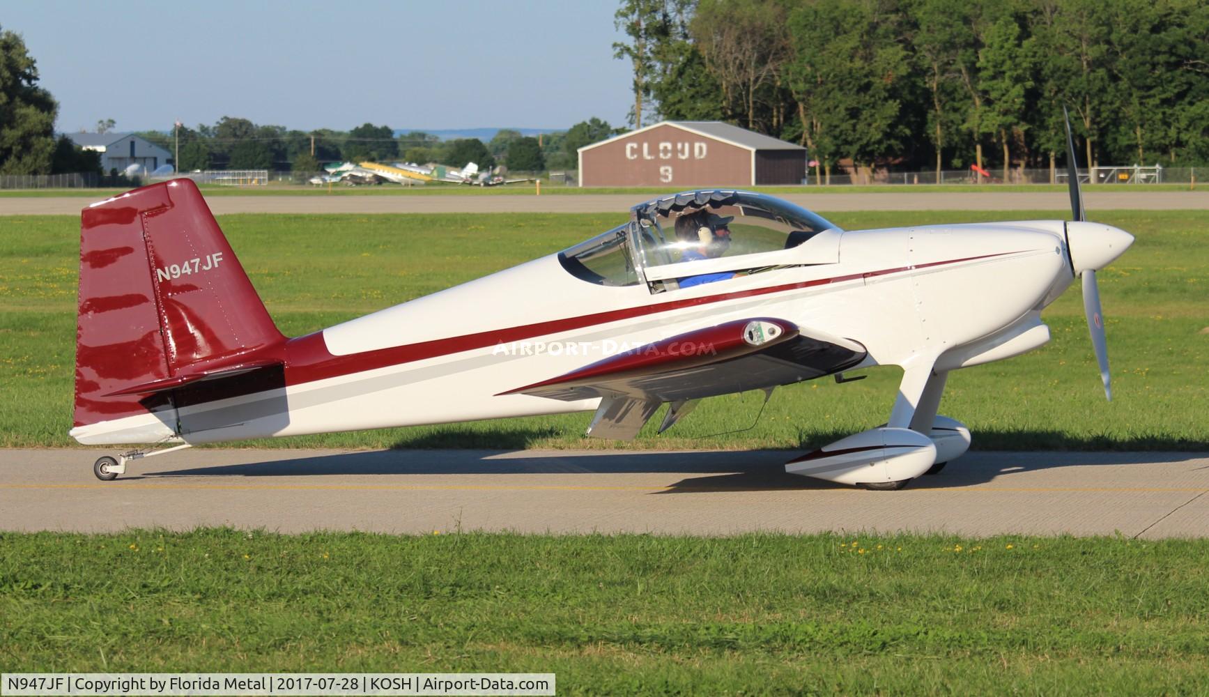N947JF, 2013 Vans RV-7 C/N 72305, EAA OSH 2017