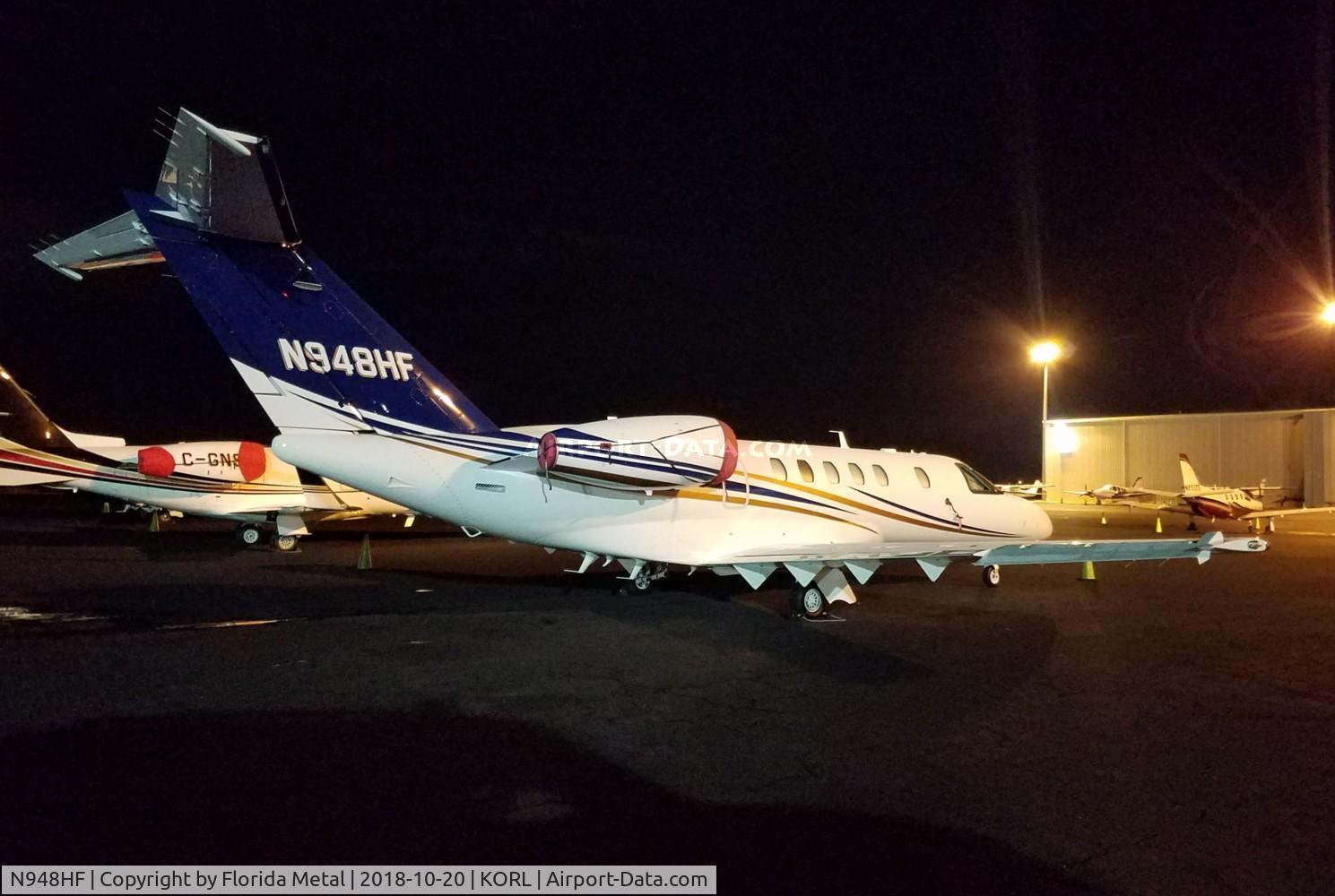 N948HF, 2011 Cessna 525C CitationJet CJ4 C/N 525C-0047, NBAA ORL 2018