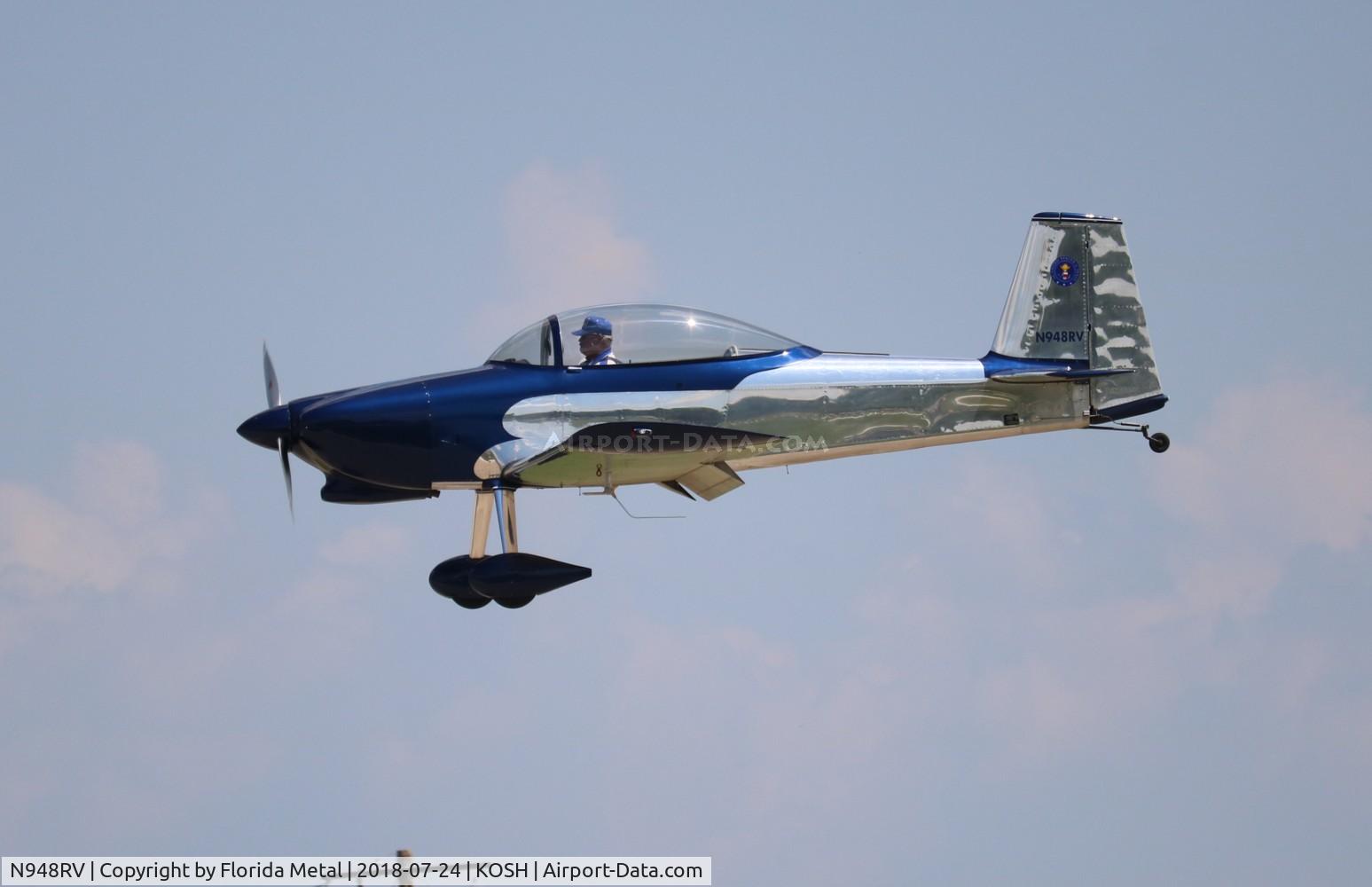 N948RV, 2004 Vans RV-8 C/N 82021, EAA OSH 2018