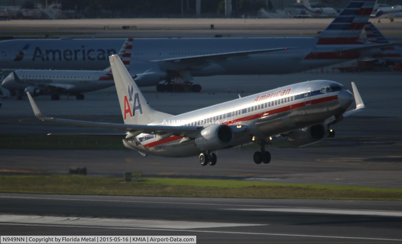 N949NN, 2014 Boeing 737-823 C/N 31192, MIA spotting 2015