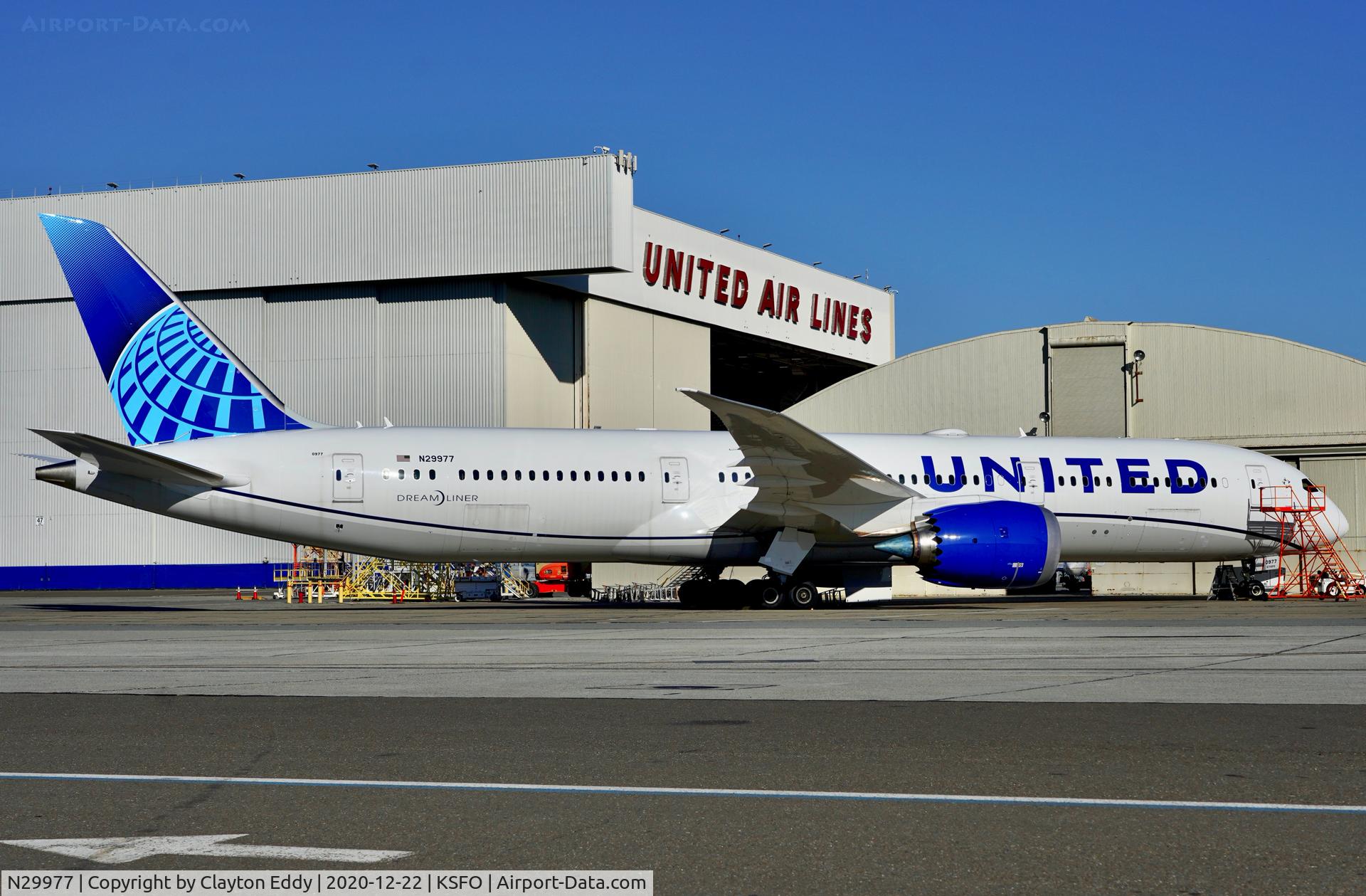 N29977, 2020 Boeing 787-9 Dreamliner Dreamliner C/N 66136, SFO 2020.