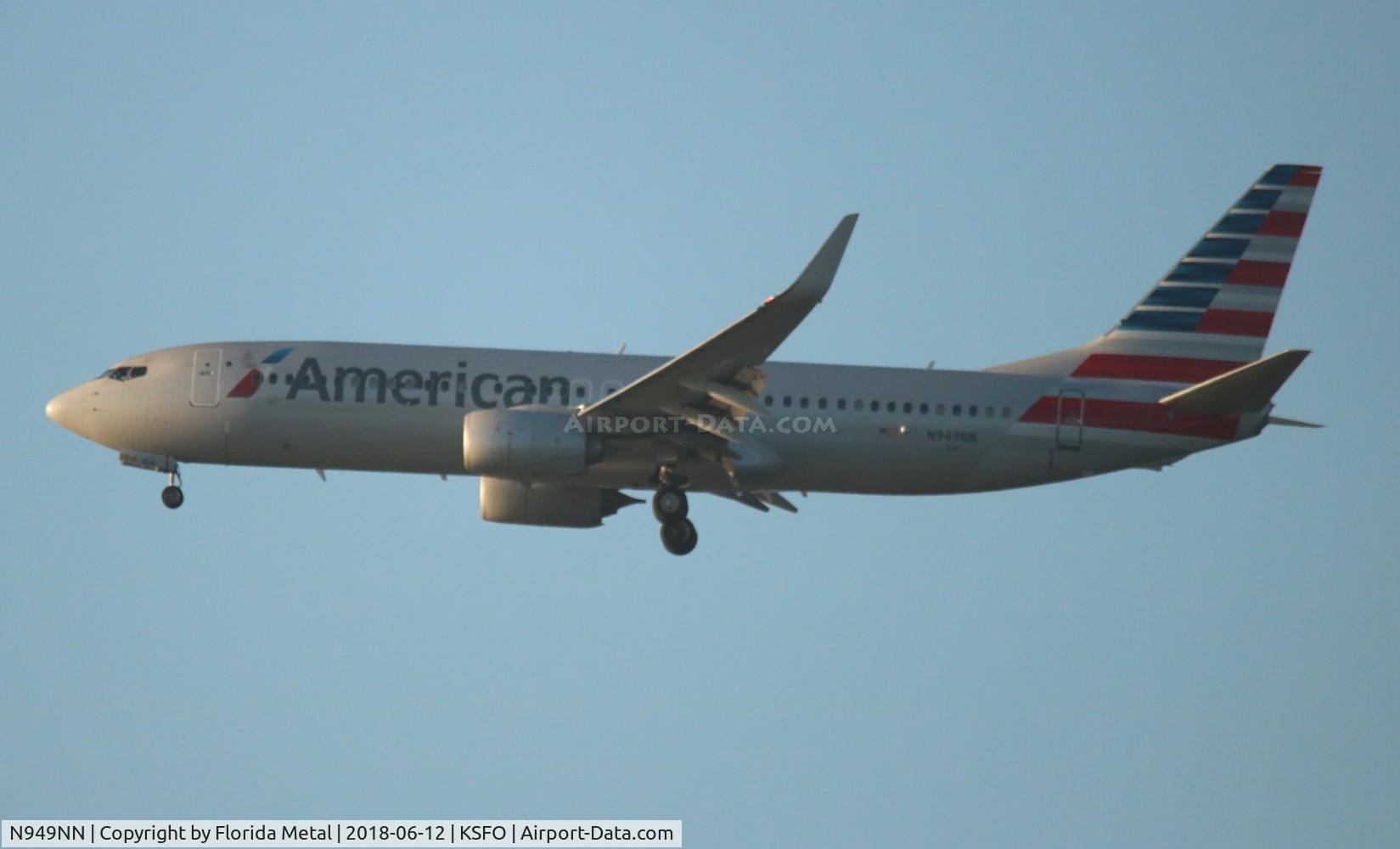 N949NN, 2014 Boeing 737-823 C/N 31192, SFO spotting 2018