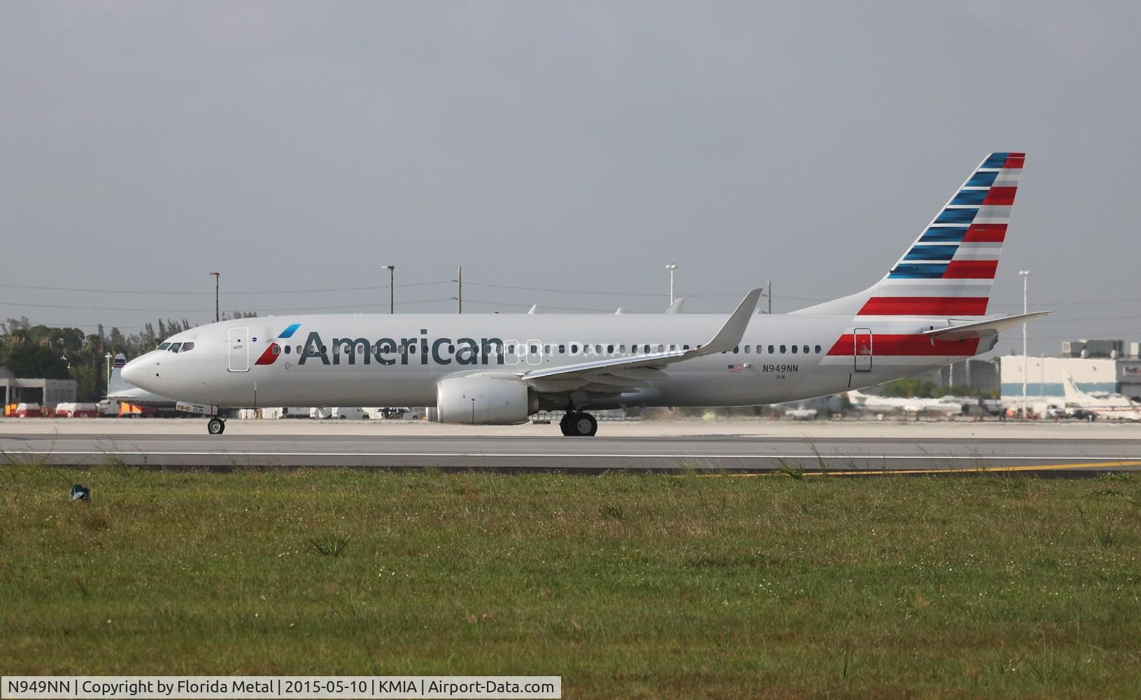 N949NN, 2014 Boeing 737-823 C/N 31192, MIA spotting 2015