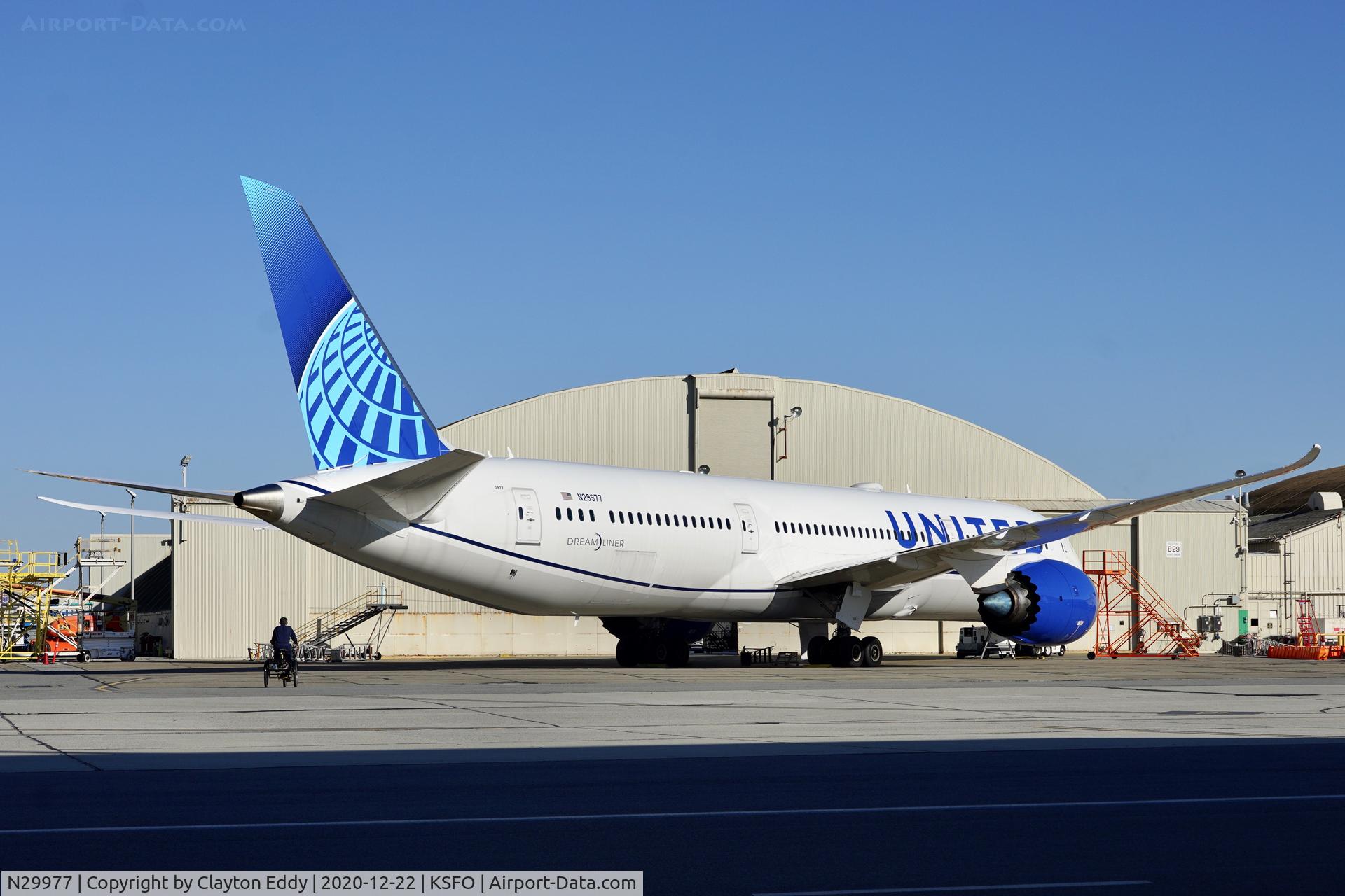 N29977, 2020 Boeing 787-9 Dreamliner Dreamliner C/N 66136, SFO 2020.