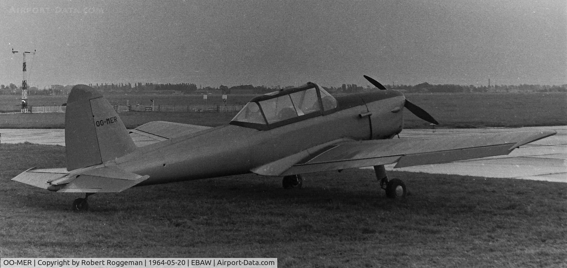 OO-MER, 1947 De Havilland Canada DHC-1 Chipmunk T.10 C/N CCF.20, RAAC.