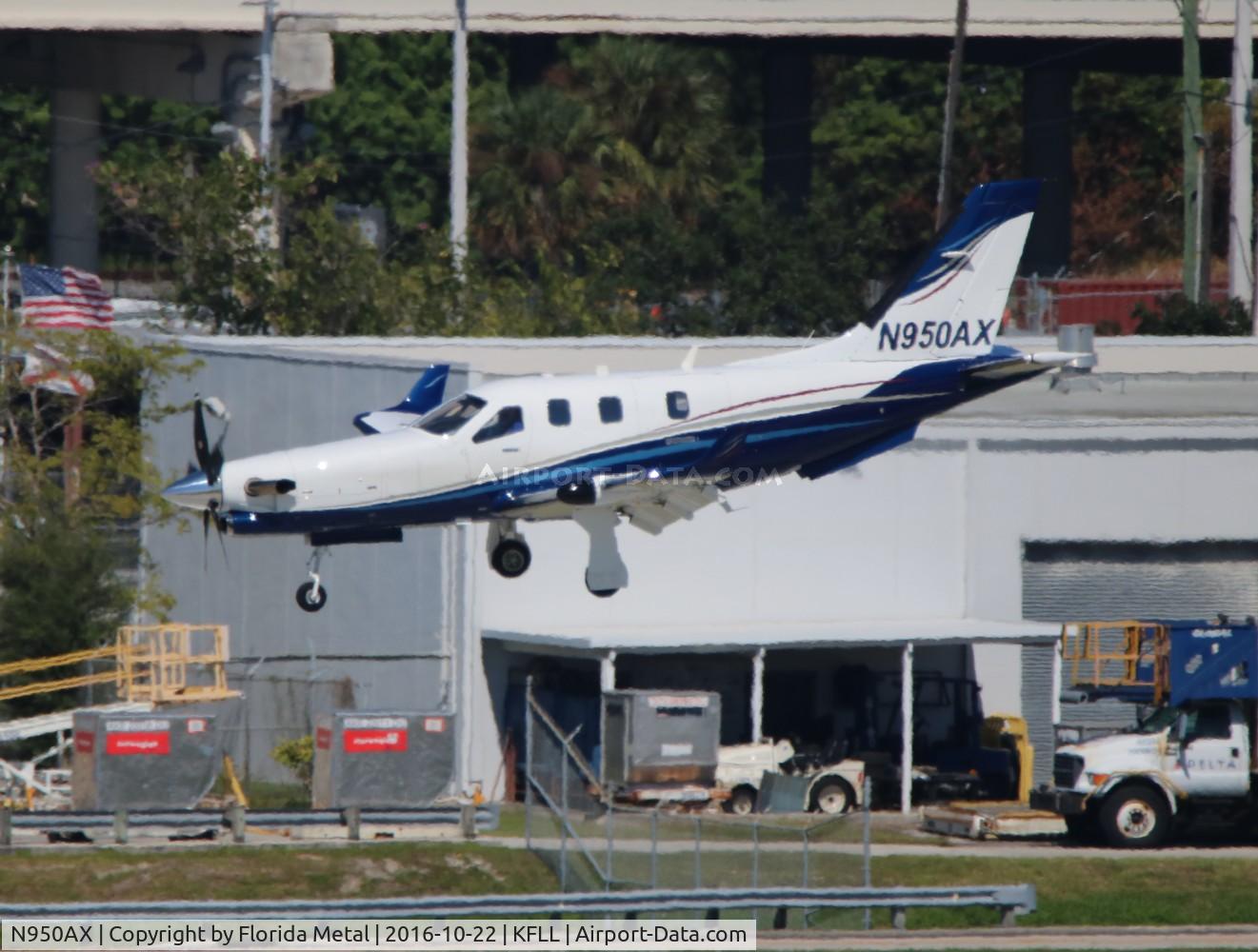 N950AX, 2014 Socata TBM-900 C/N 1021, FLL spotting 2016