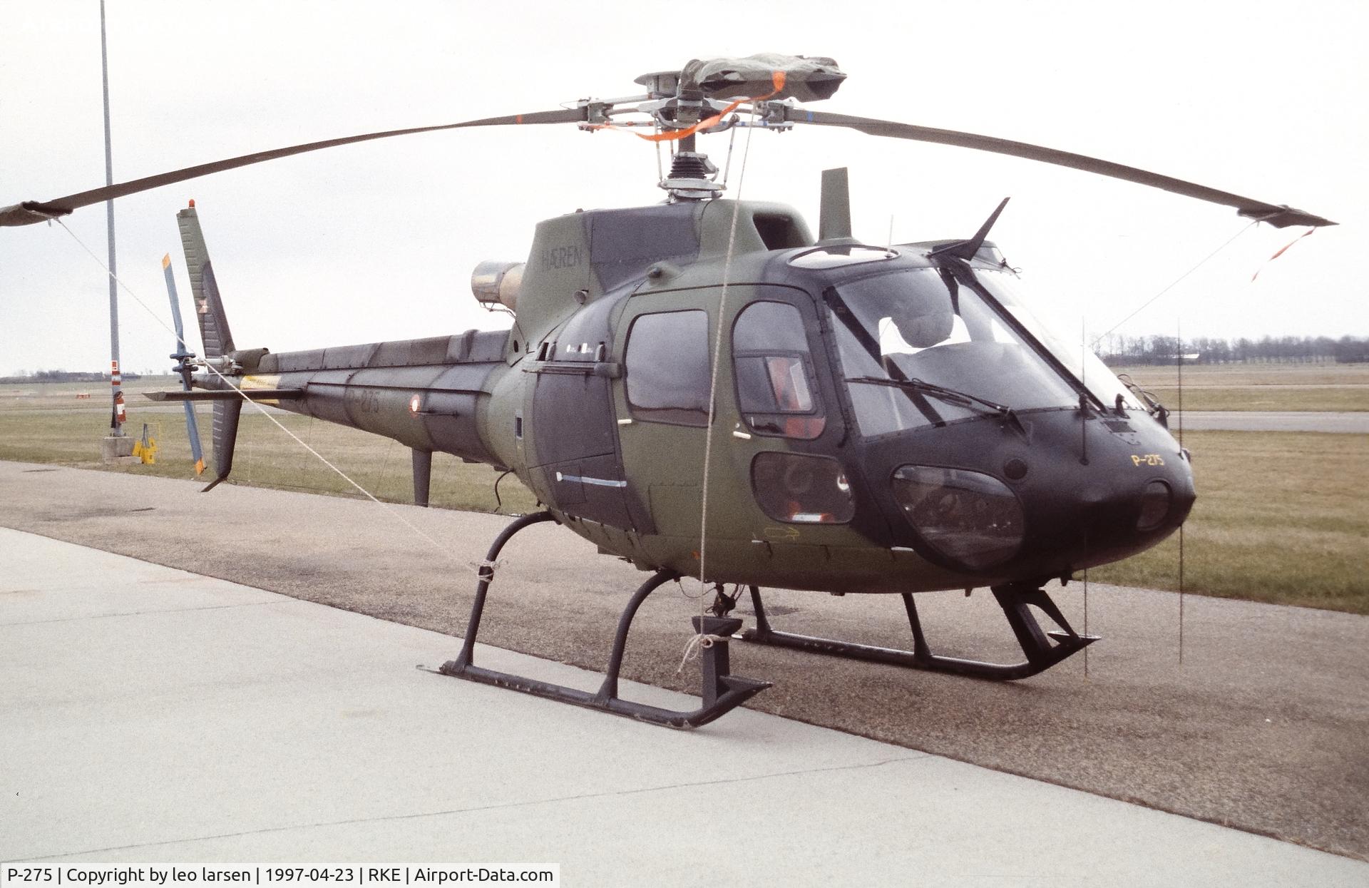 P-275, 1990 Aerospatiale AS-550C-2 Fennec C/N 2275, Roskilde 23.4.1997