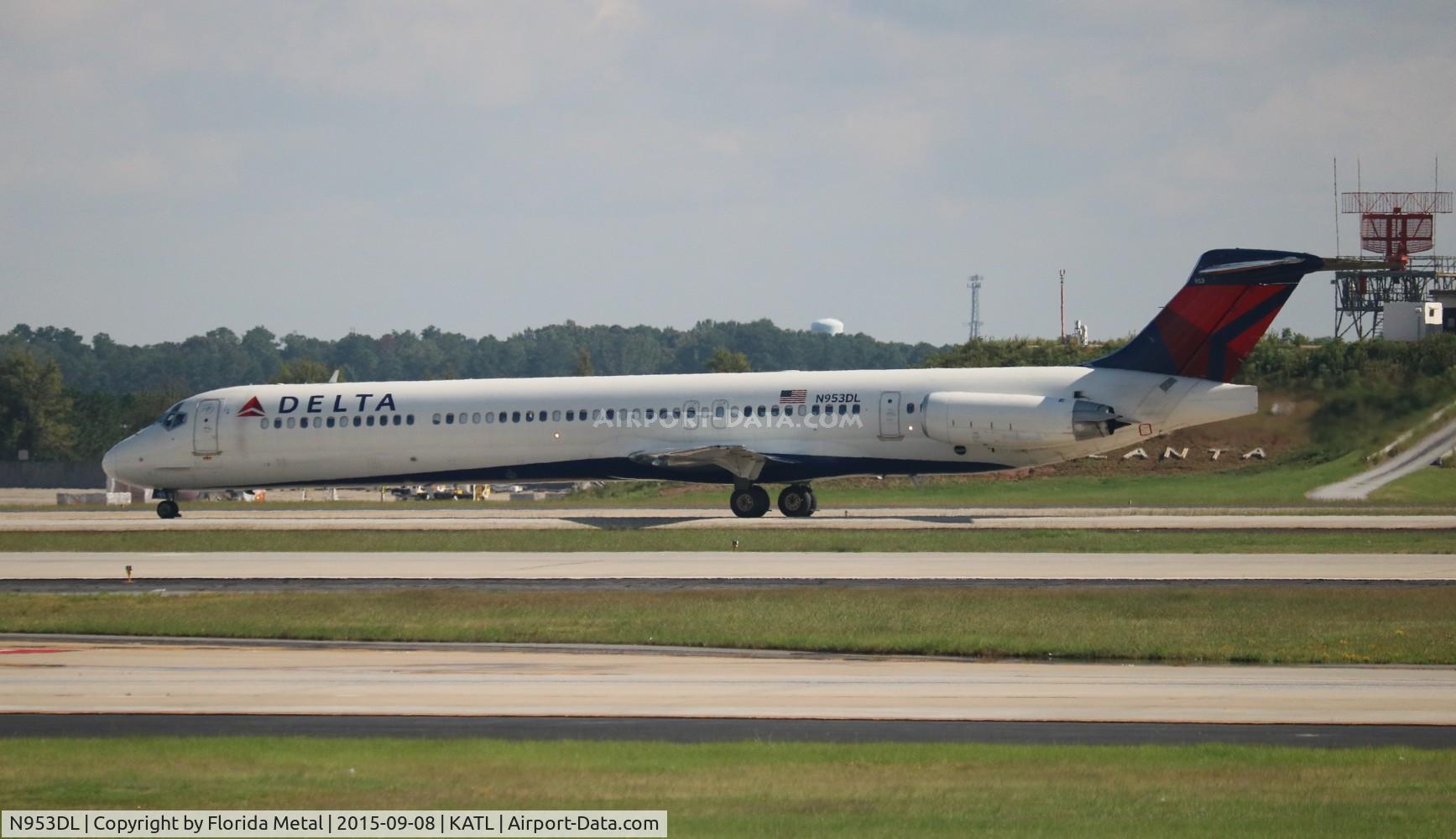 N953DL, 1990 McDonnell Douglas MD-88 C/N 49884, ATL spotting 2015