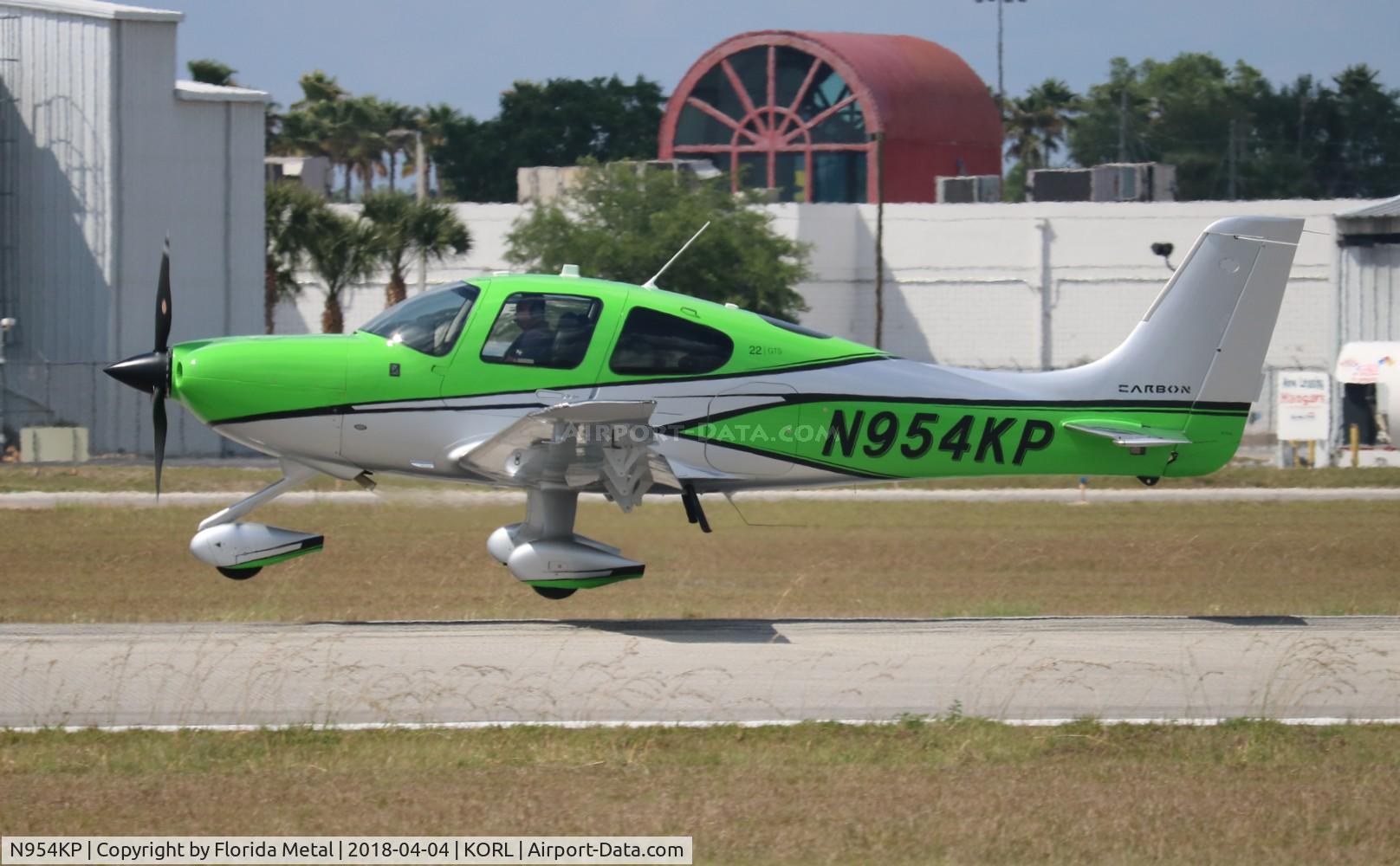 N954KP, 2017 Cirrus SR22 C/N 4540, ORL spotting 2018