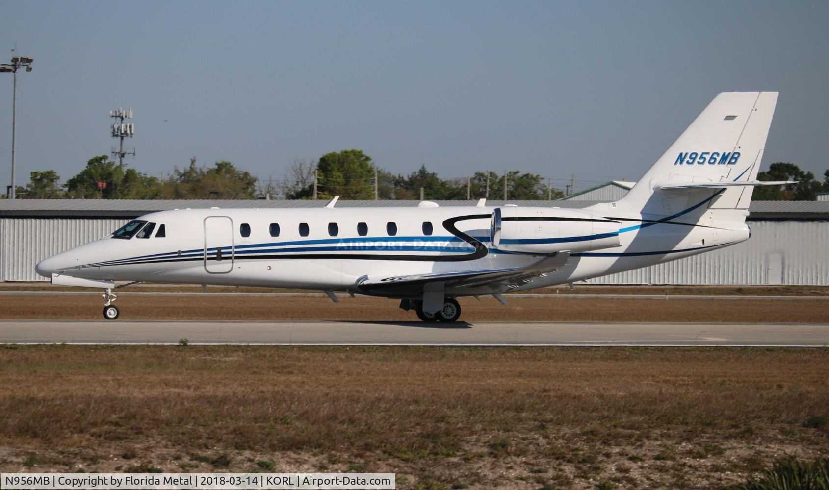N956MB, 2014 Cessna 680 Citation Sovereign + C/N 680-0538, ORL spotting 2018
