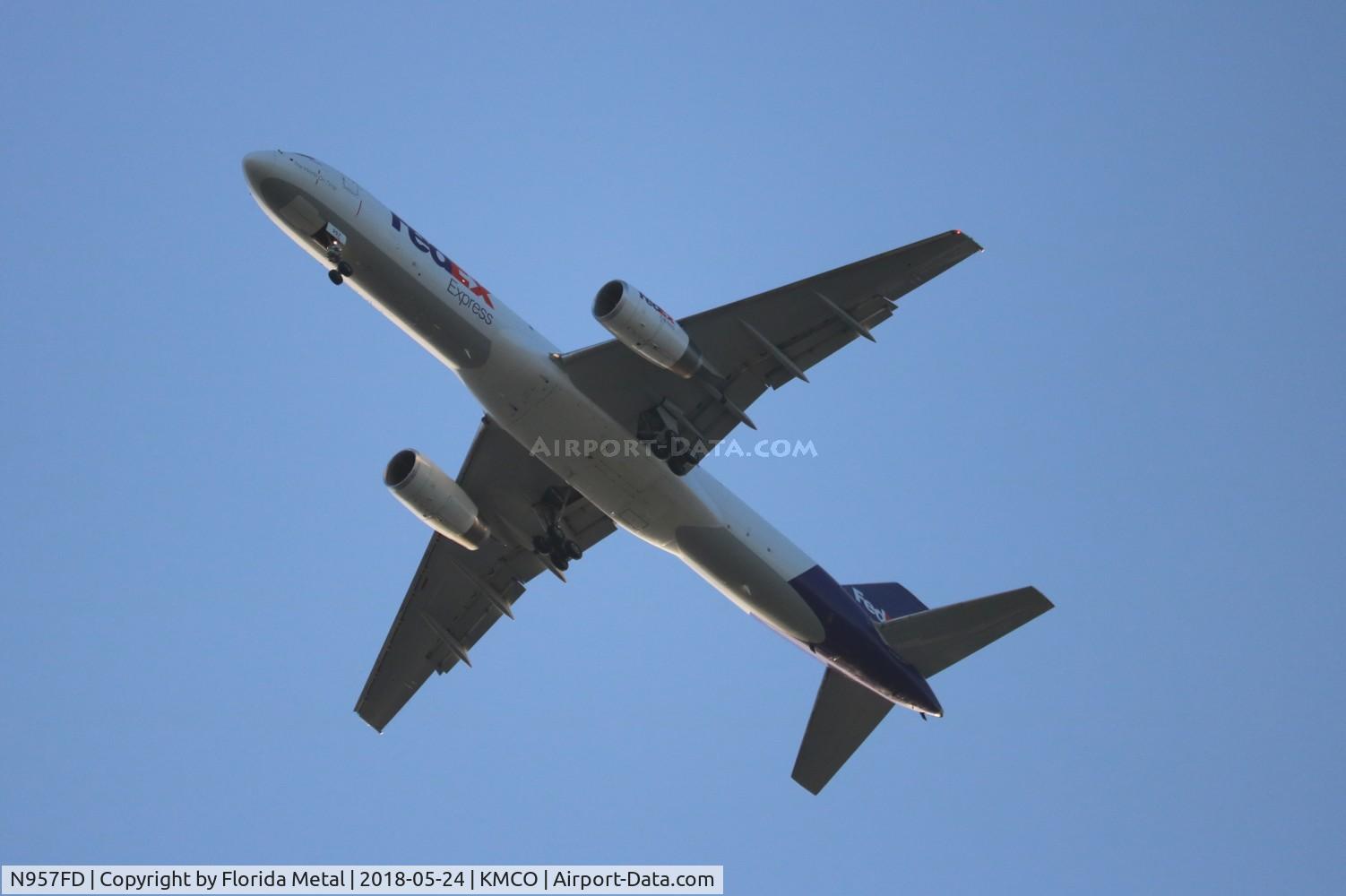 N957FD, 1990 Boeing 757-21B C/N 24774, MCO spotting 2018