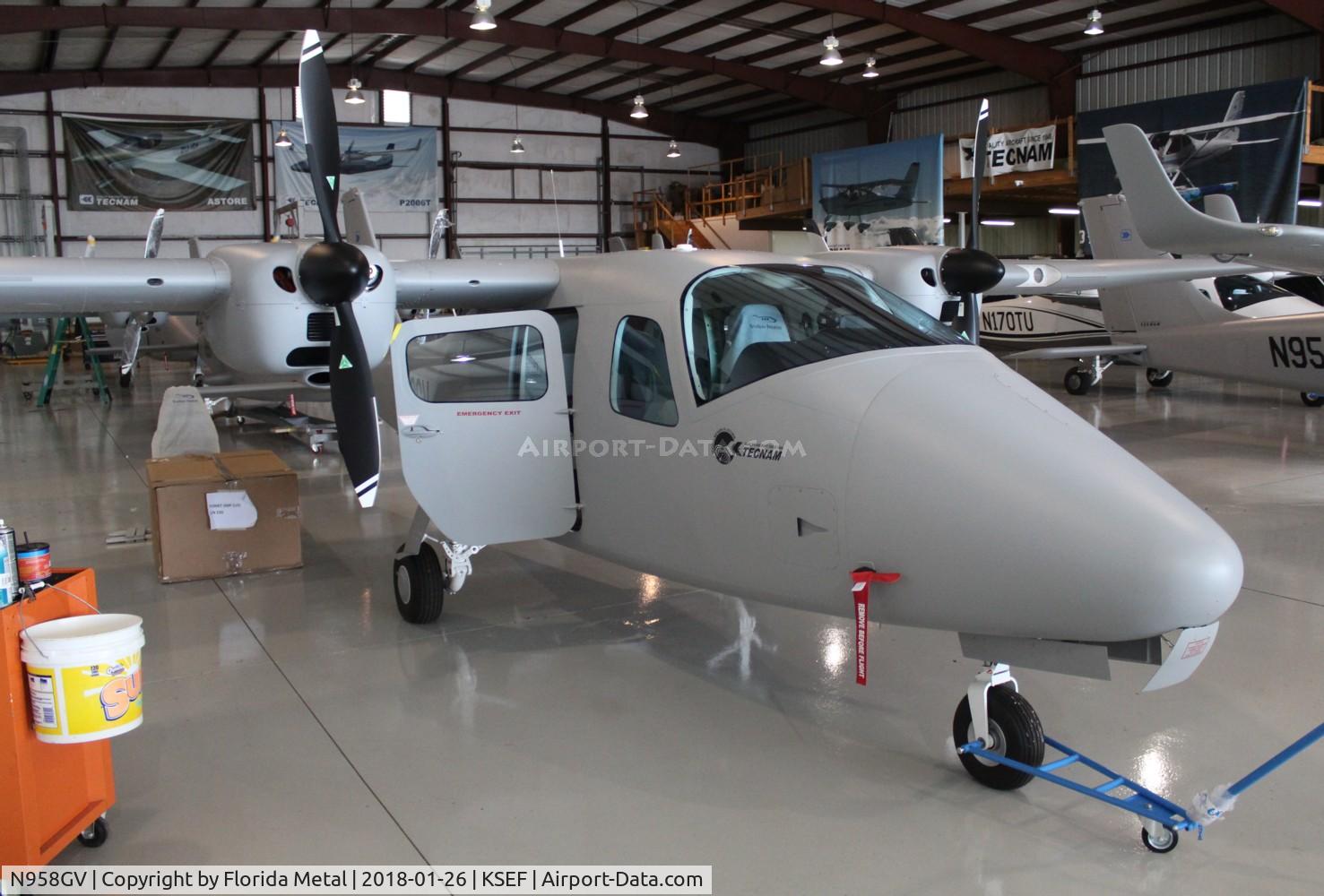 N958GV, 2017 Tecnam P-2006T C/N 230/US, Sebring 2018