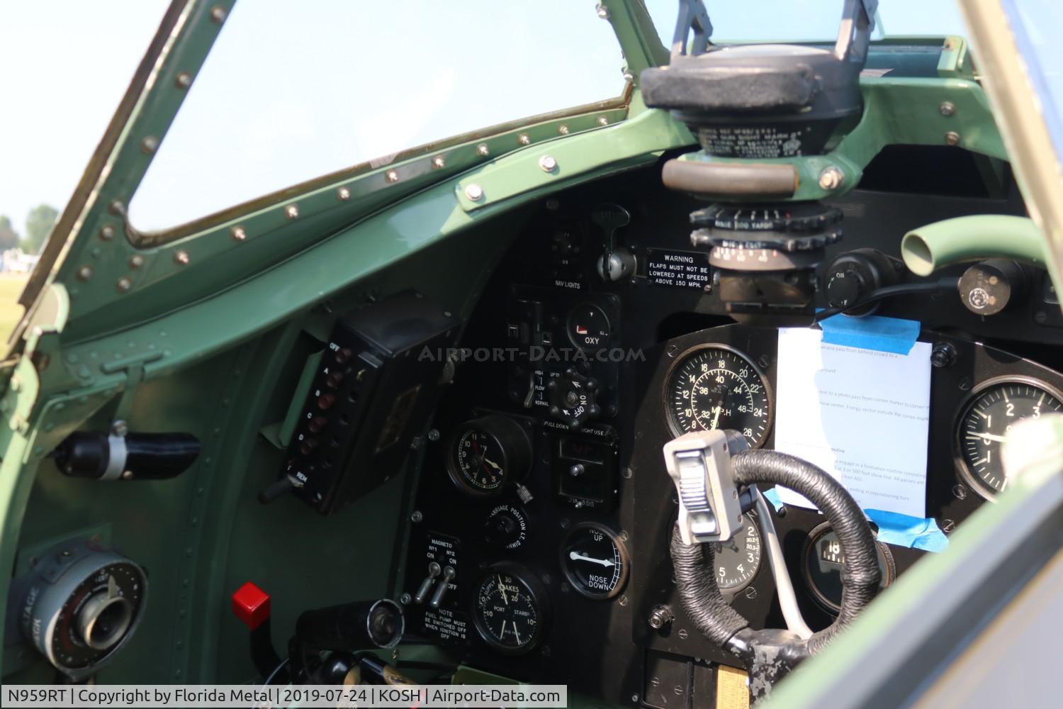 N959RT, 1944 Supermarine 361 Spitfire IXc C/N CBAF.8125, EAA OSH 2019
