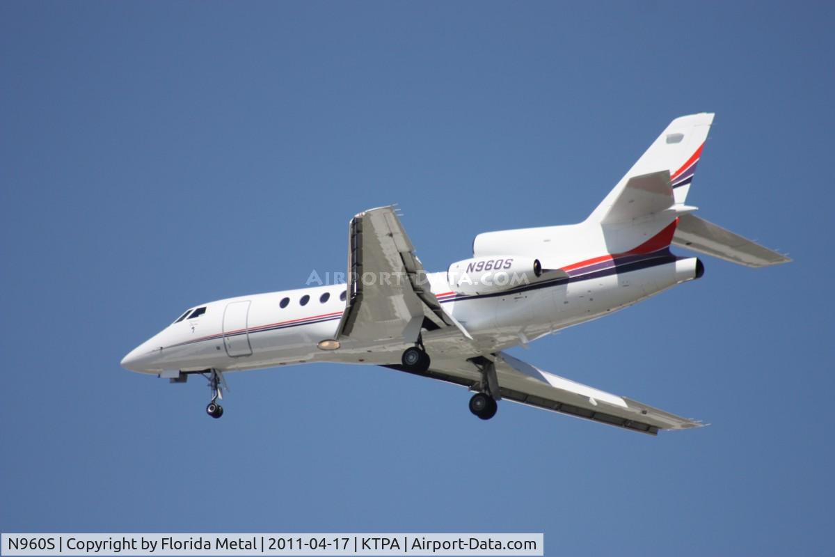 N960S, 1982 Dassault-Breguet Falcon 50 C/N 86, TPA spotting 2011
