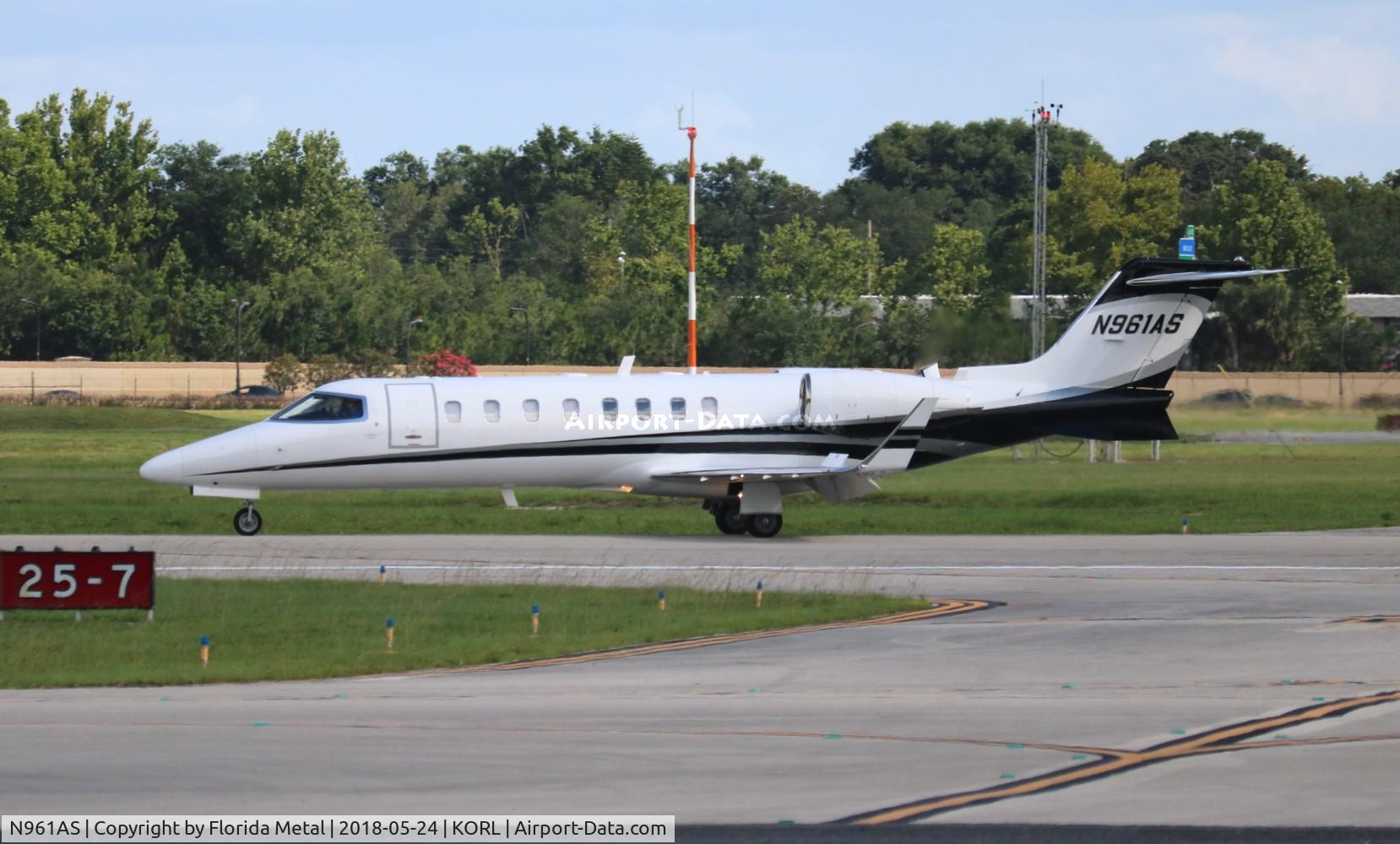 N961AS, 2009 Learjet 45 C/N 45-404, ORL spotting 2018