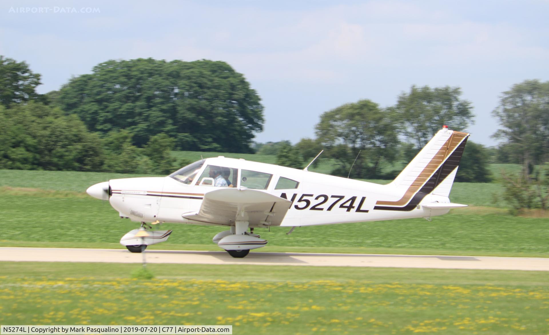 N5274L, 1967 Piper PA-28-180 C/N 28-4573, Piper PA-28-180