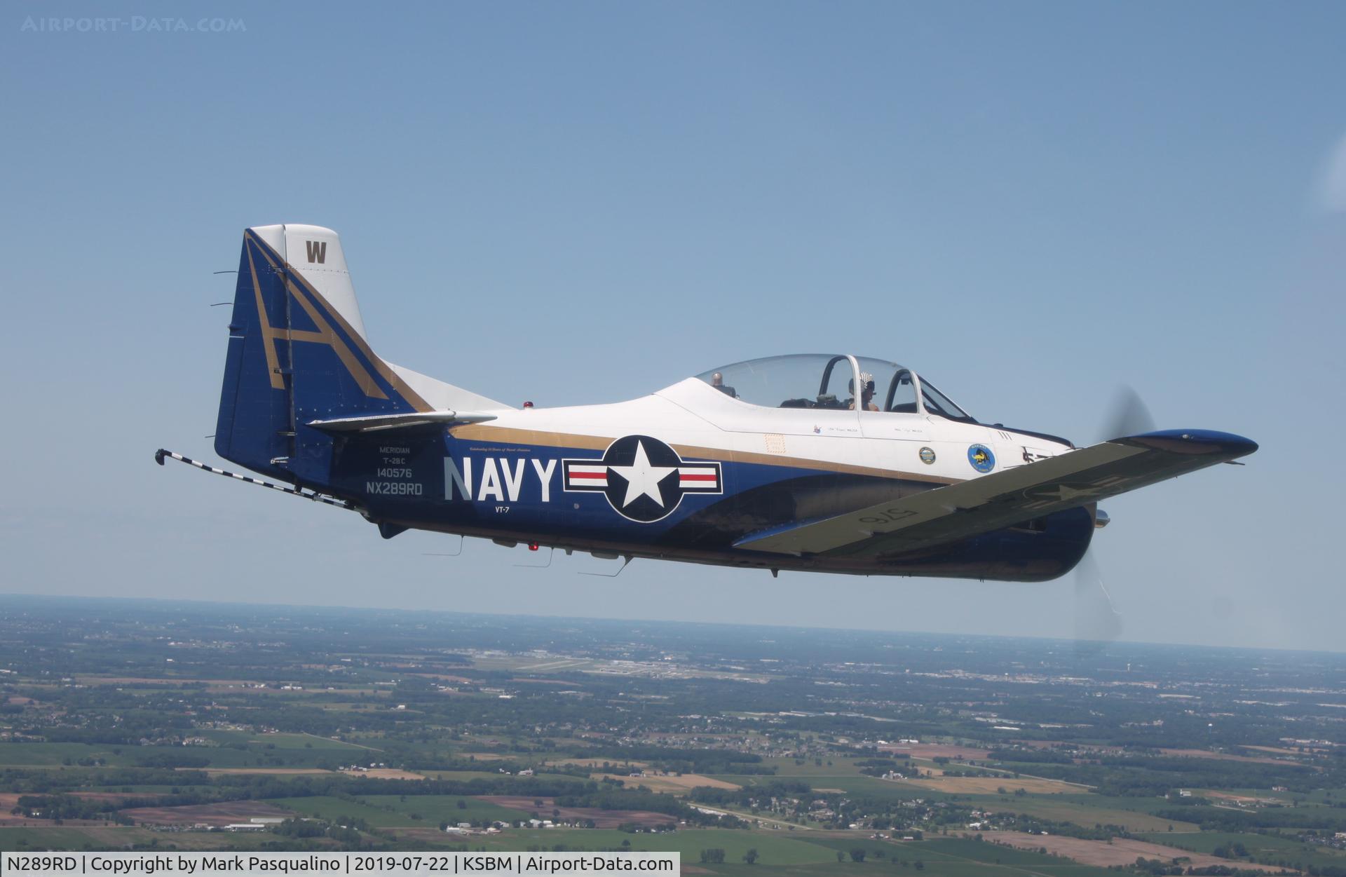 N289RD, 1956 North American T-28C Trojan C/N 226-153, North American T-28C