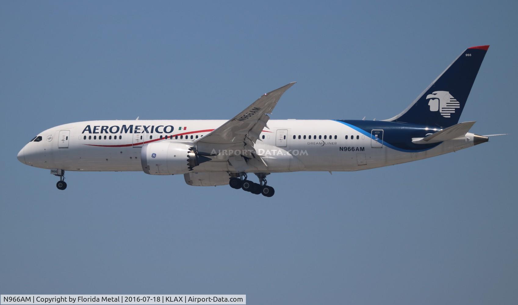N966AM, 2014 Boeing 787-8 Dreamliner C/N 35311, LAX spotting 2016