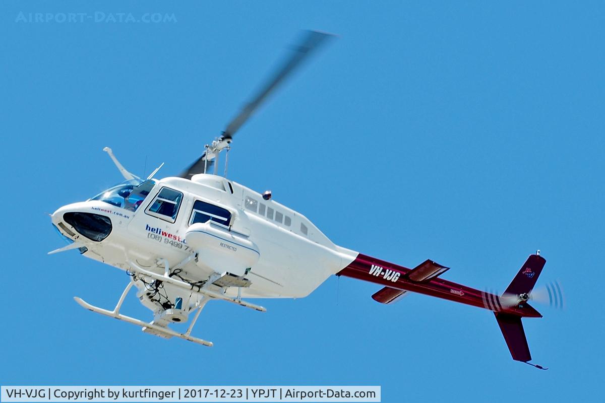 VH-VJG, 1977 Bell 206B (II) C/N 2169, Bell 206B sn 2169.  heliwest VH-VJG YPPH 23 December 2017