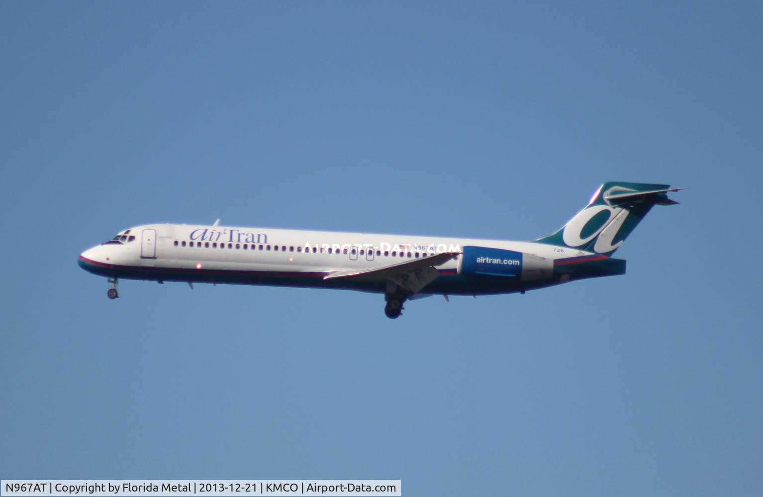 N967AT, 2001 Boeing 717-200 C/N 55028, MCO spotting 2013