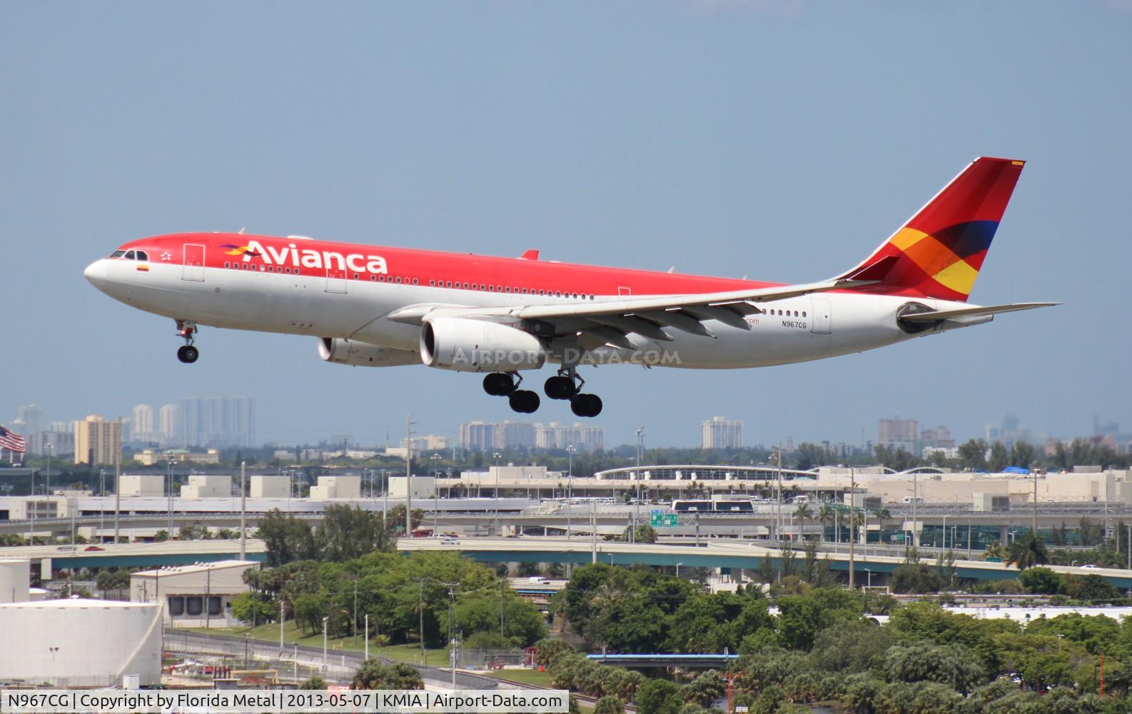 N967CG, 2008 Airbus A330-243 C/N 0967, MIA spotting 2013
