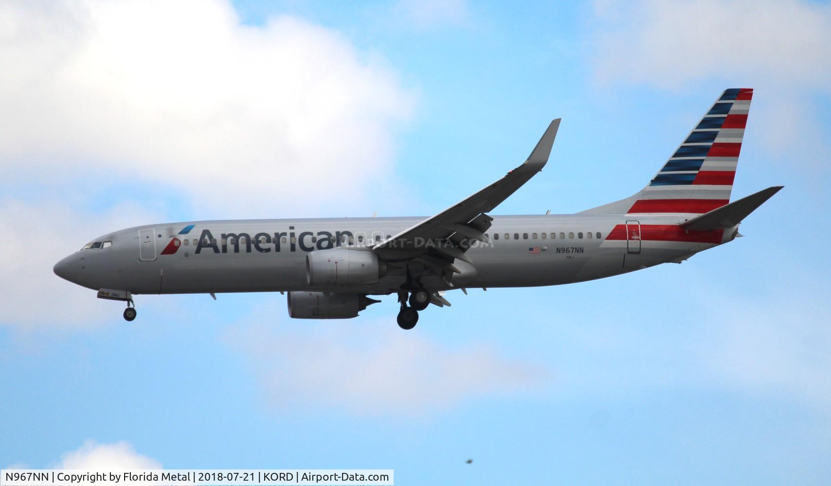 N967NN, 2015 Boeing 737-823 C/N 31214, ORD spotting 2018