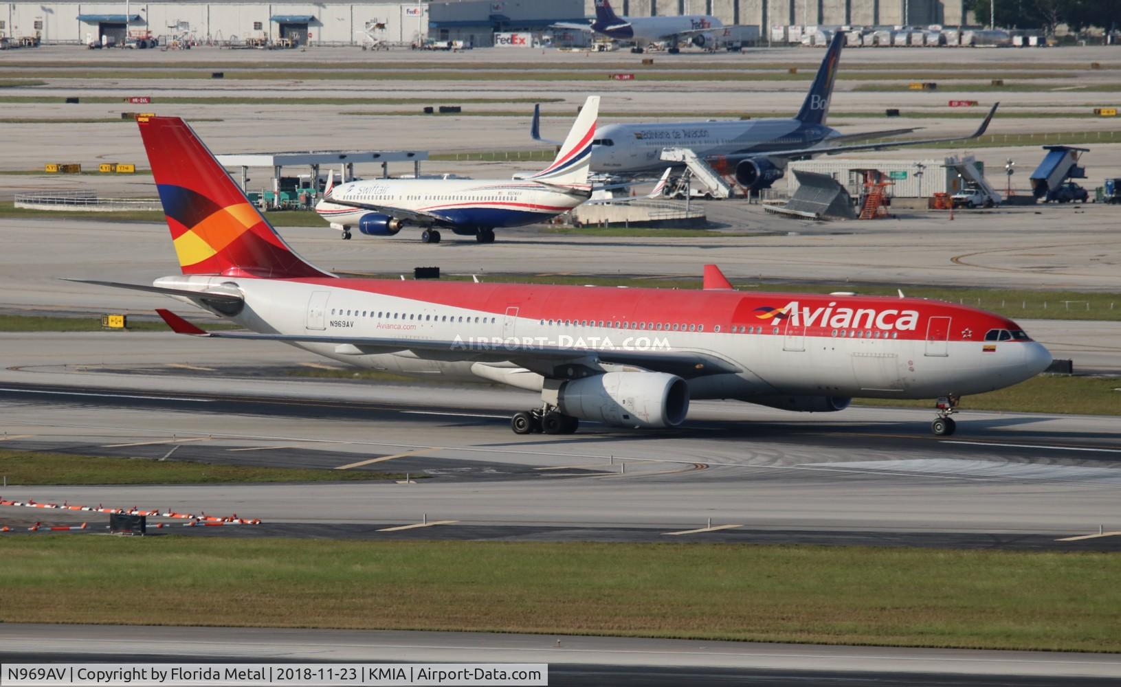 N969AV, 2009 Airbus A330-243 C/N 1016, MIA spotting 2018