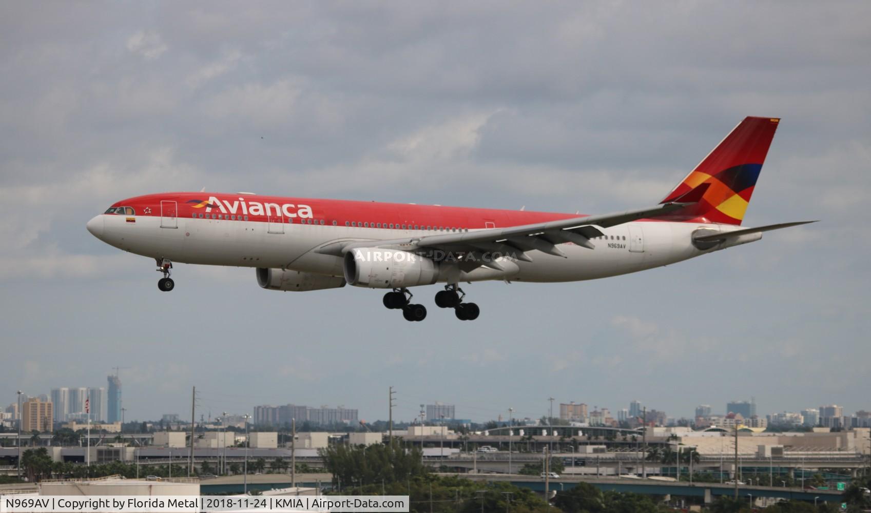 N969AV, 2009 Airbus A330-243 C/N 1016, MIA spotting 2018