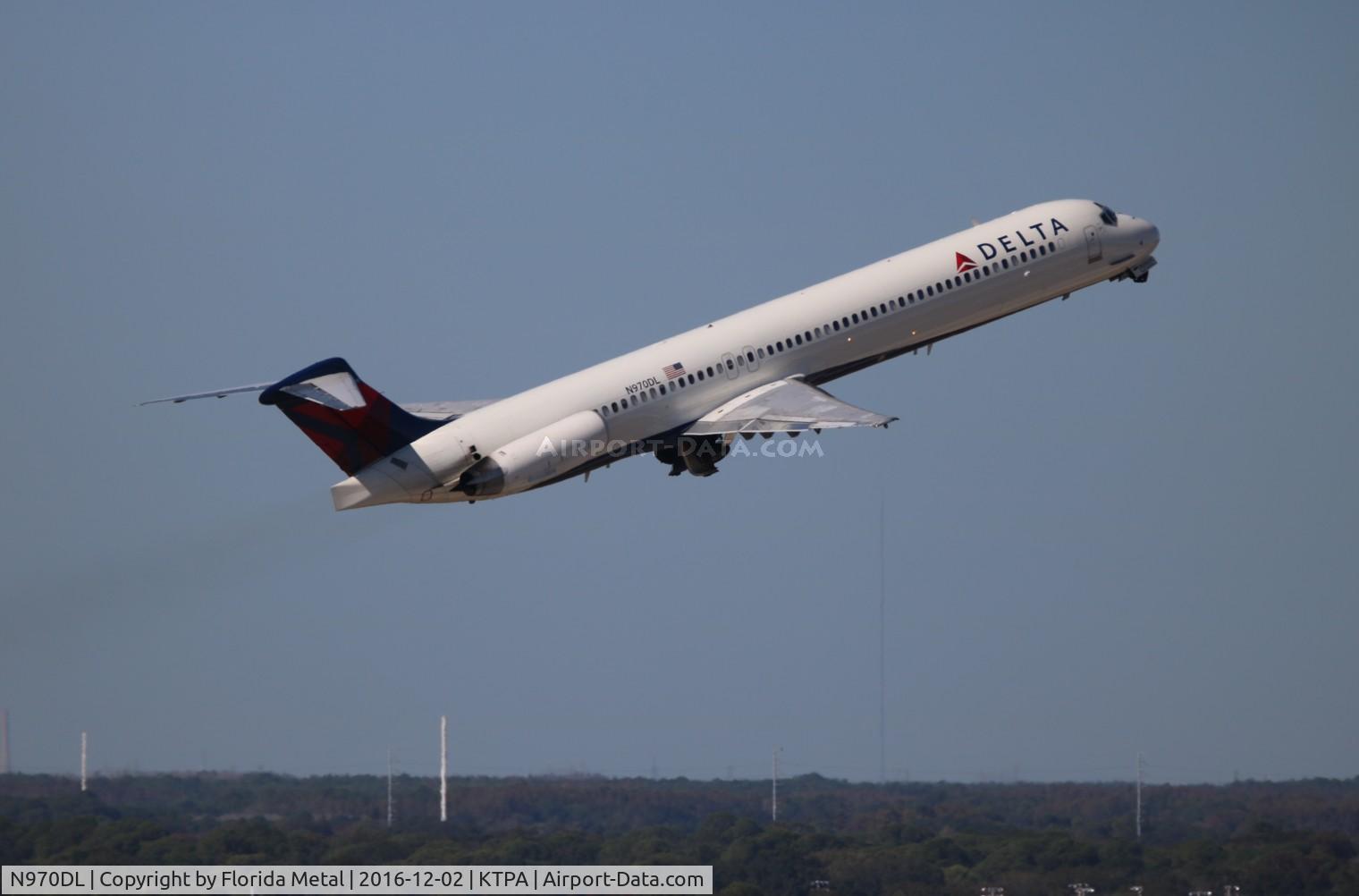 N970DL, 1990 McDonnell Douglas MD-88 C/N 53173, TPA spotting 2016